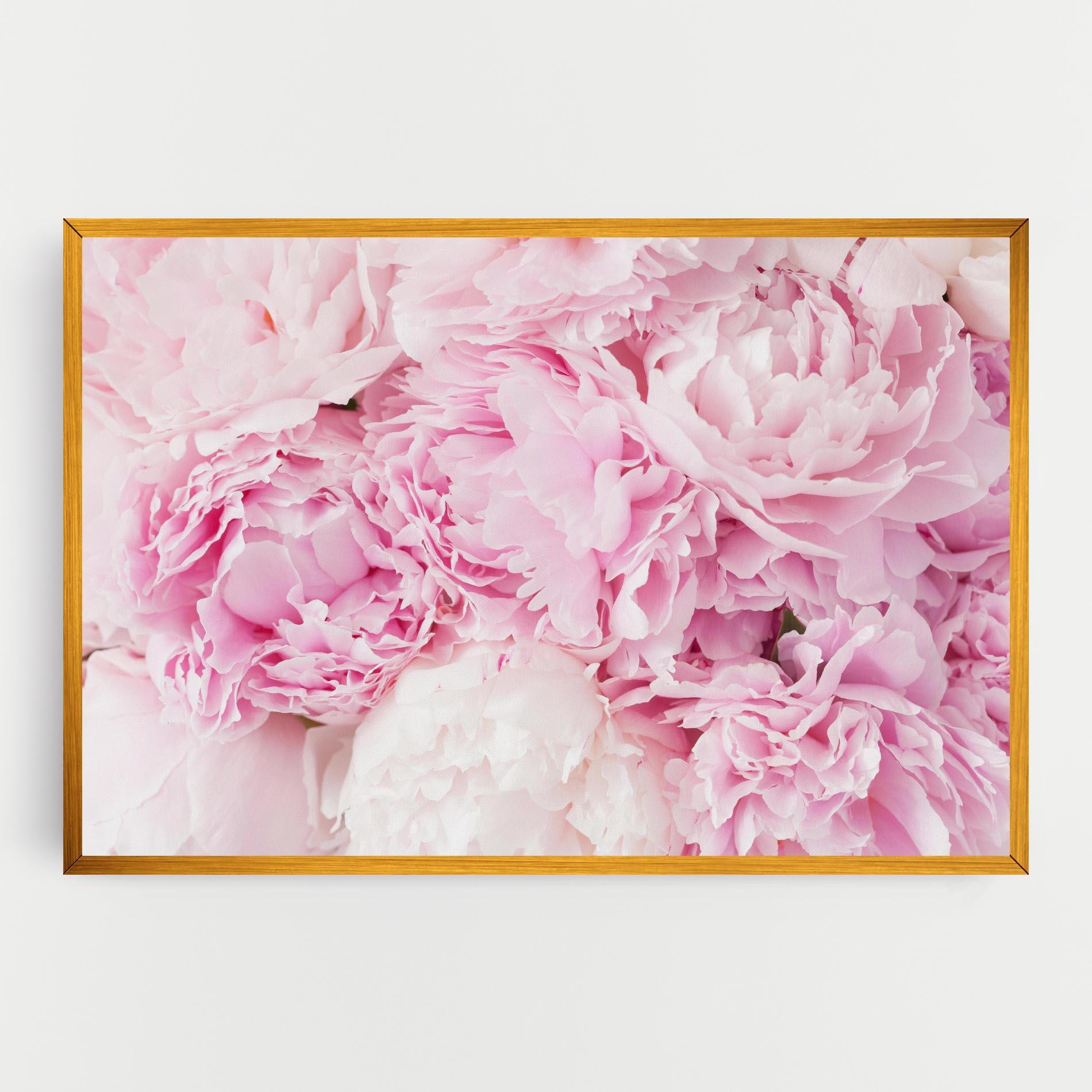 Tablou Canvas Dreamy Pink Pastel Peony mockup 0