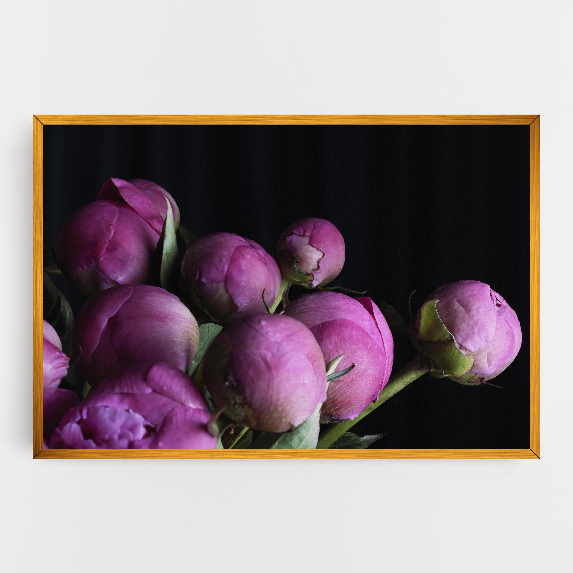 Tablou Canvas Peony Buds mockup 0