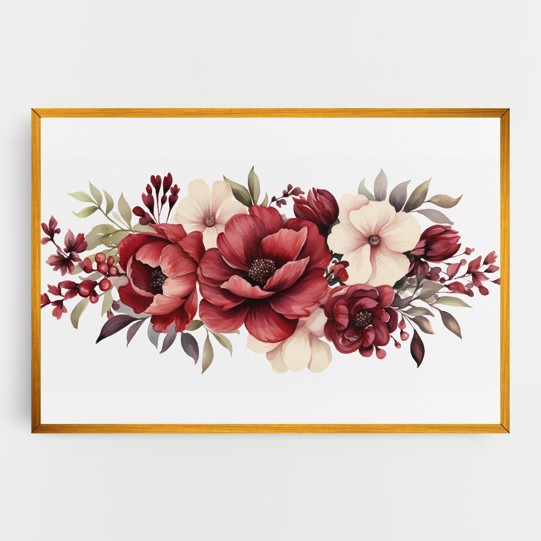 Tablou Canvas Red Peony mockup 0