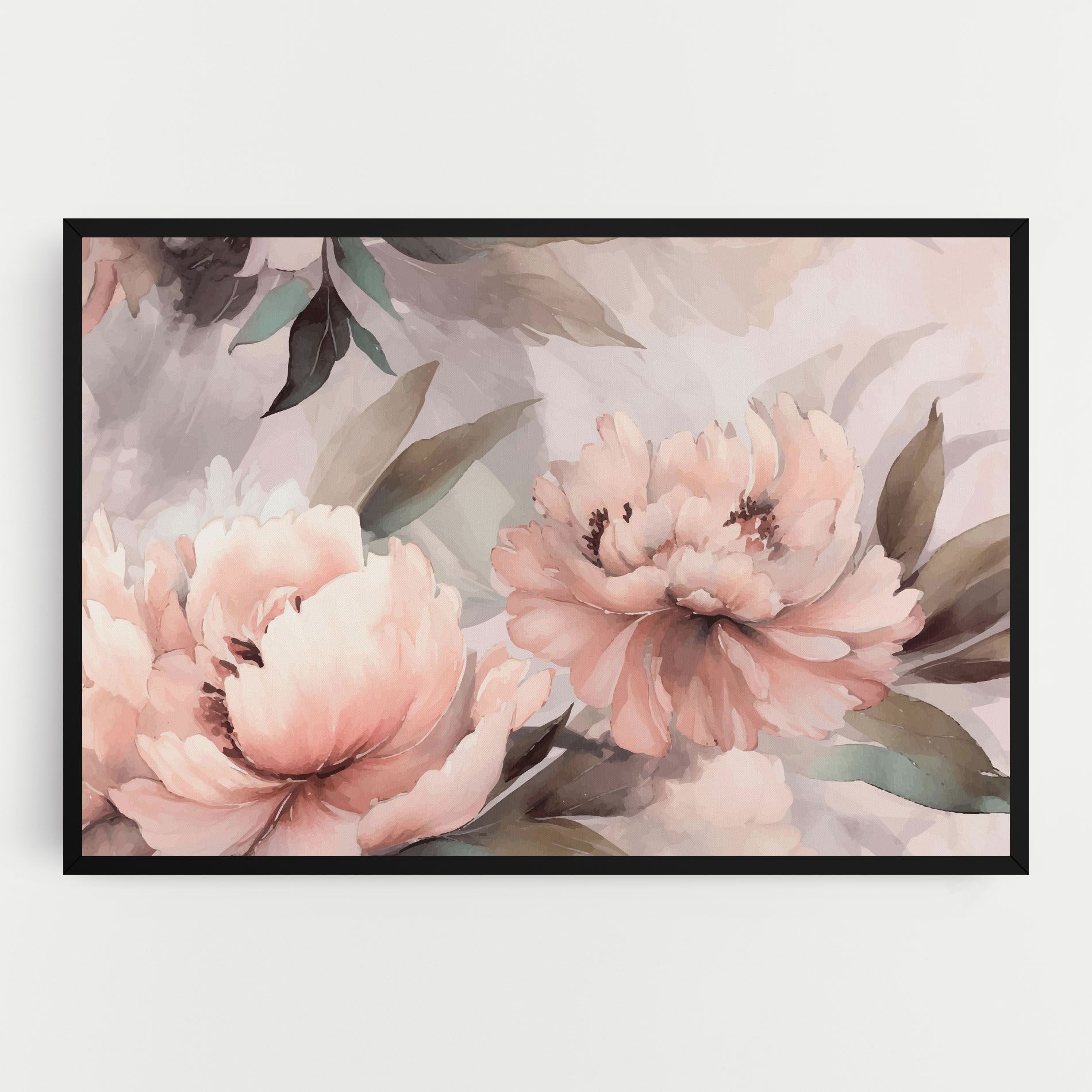 Dreamy Peony Art mockup 0