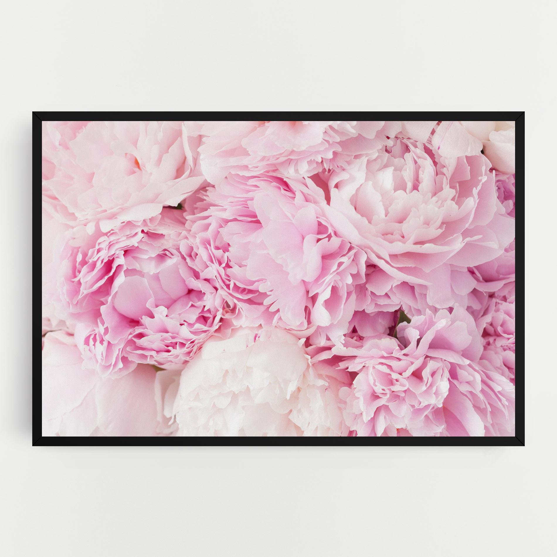 Tablou Canvas Dreamy Pink Pastel Peony mockup 0