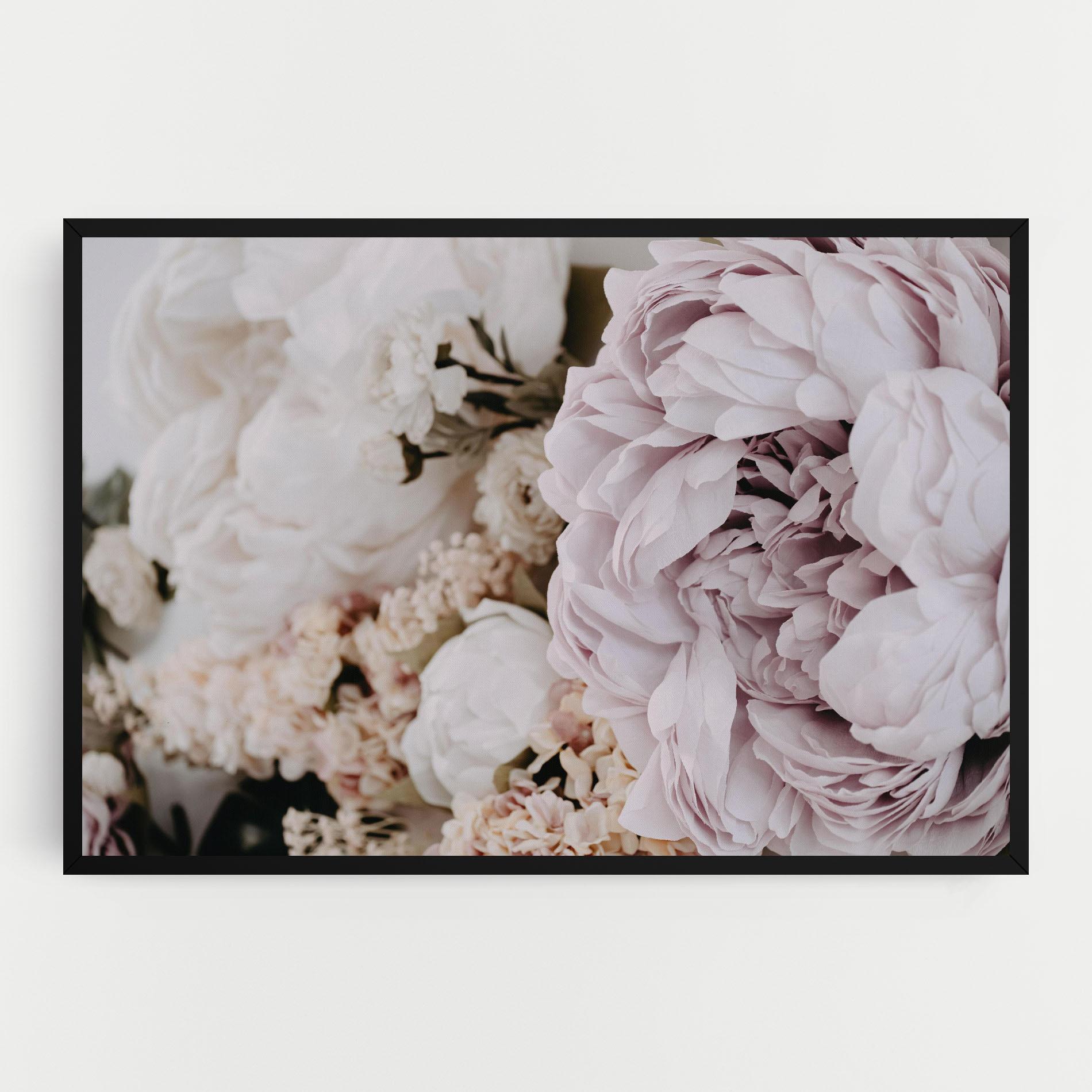 Tablou Canvas Grey Peony Bouquet mockup 0