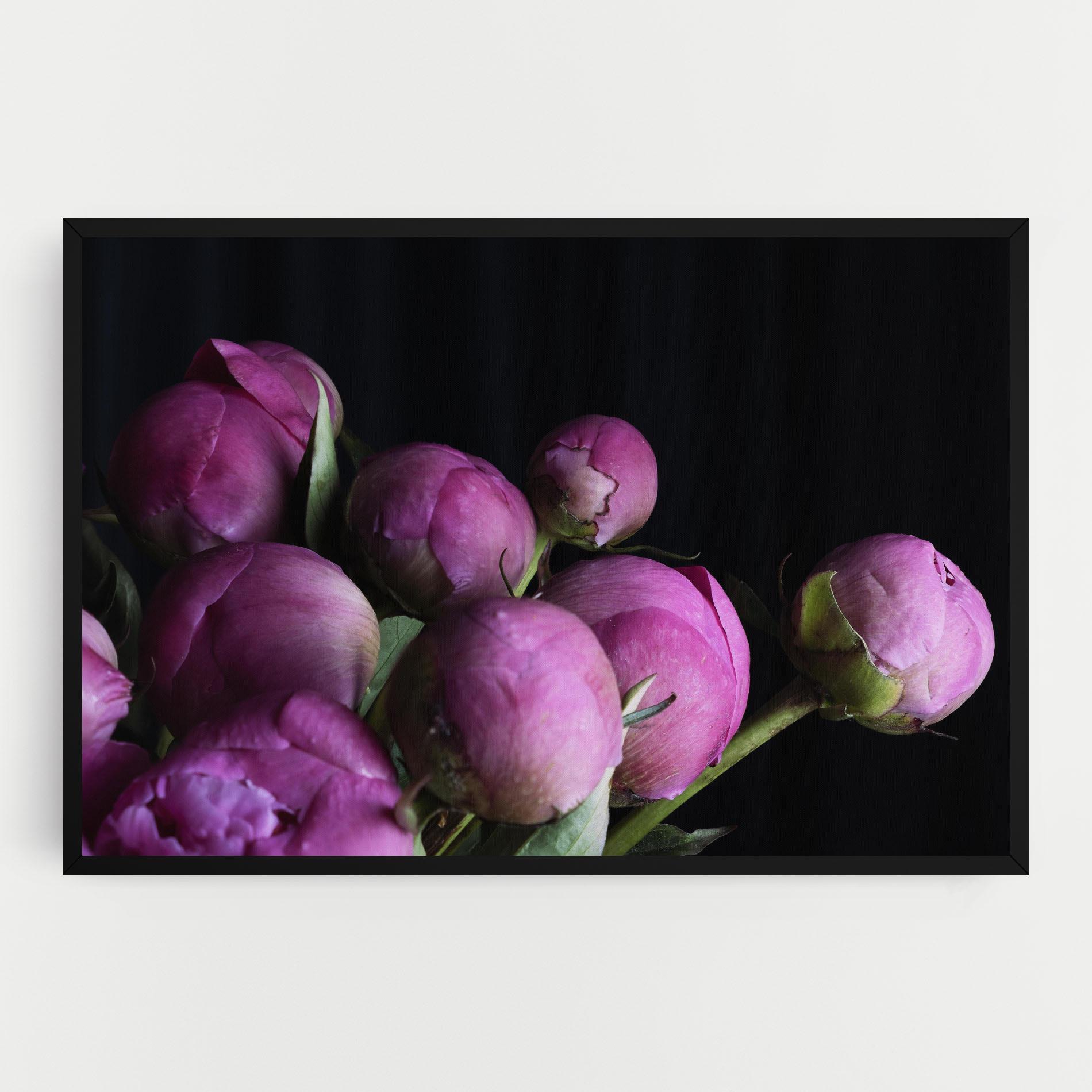 Tablou Canvas Peony Buds mockup 0