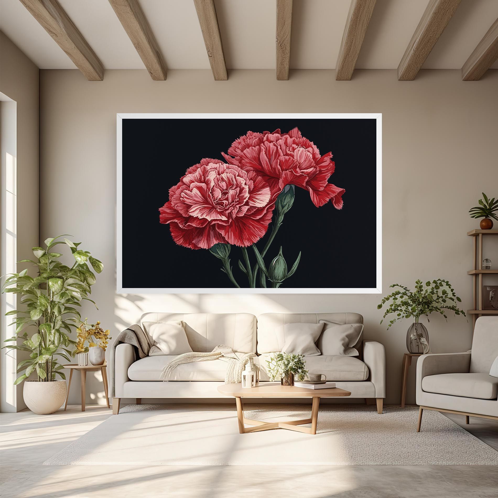 Beautiful Peony mockup 6