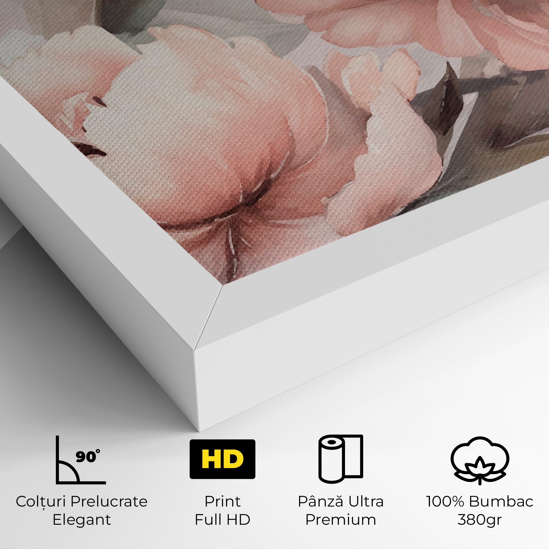Dreamy Peony Art mockup 4