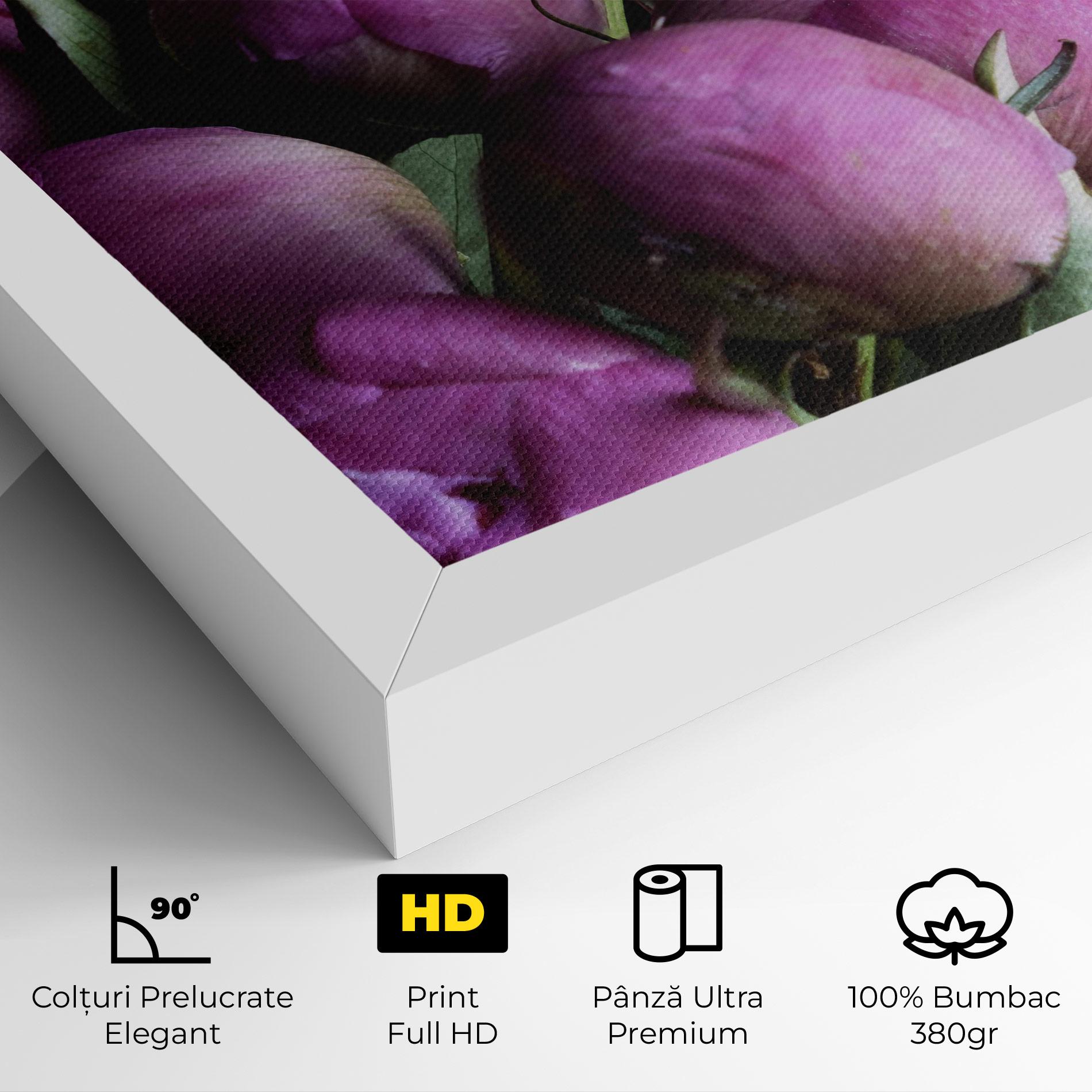 Tablou Canvas Peony Buds mockup 4
