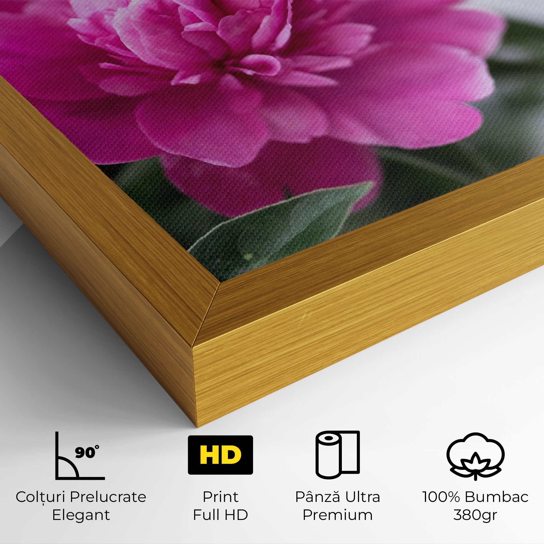 Dark Pink Peony mockup 4