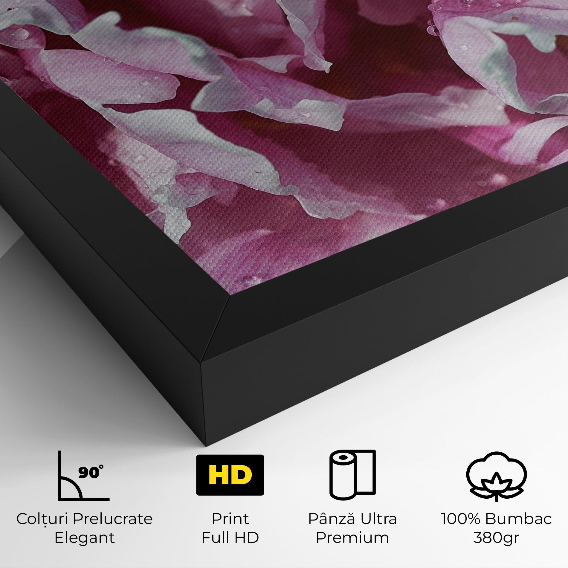 Tablou Canvas Peony Petals mockup 4