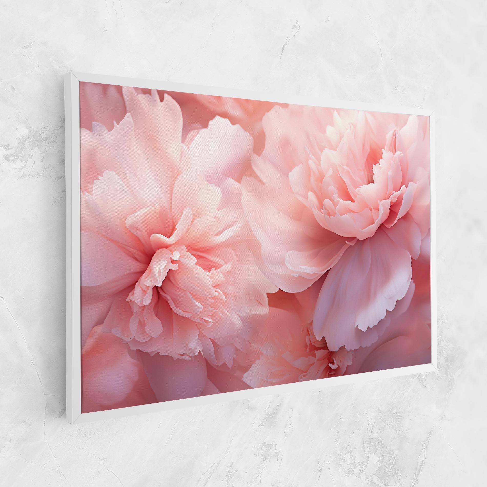 Tablou Canvas Close Up Dreamy Peony mockup 1