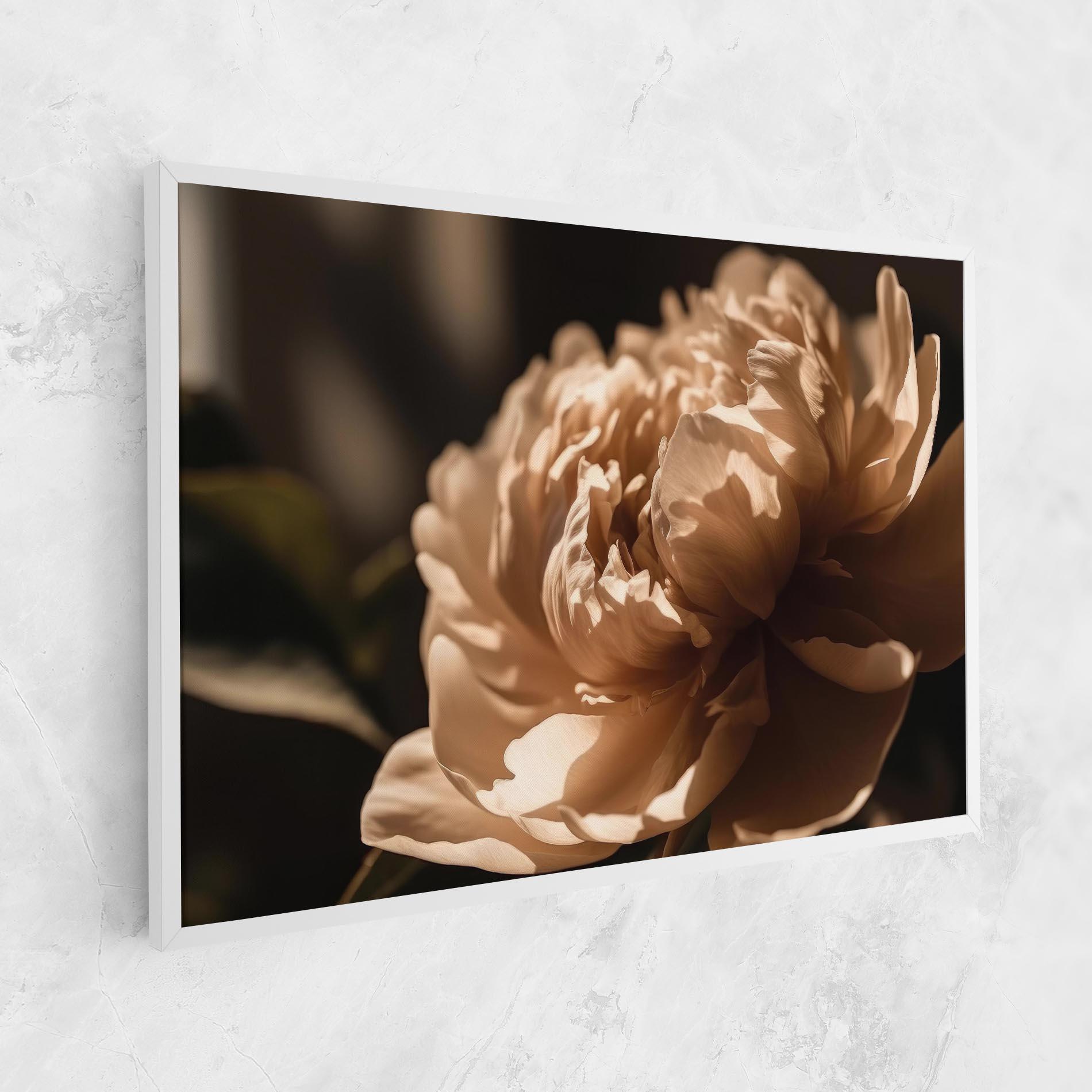 Tablou Canvas Cream Peony mockup 1