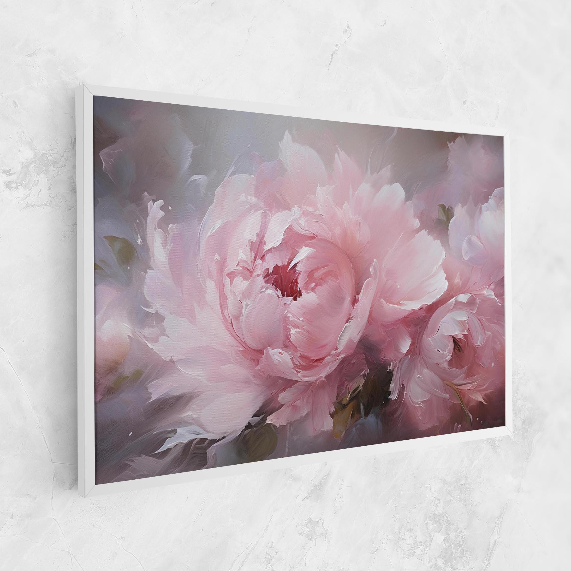 Tablou Canvas Dreamy Painting Peony mockup 1