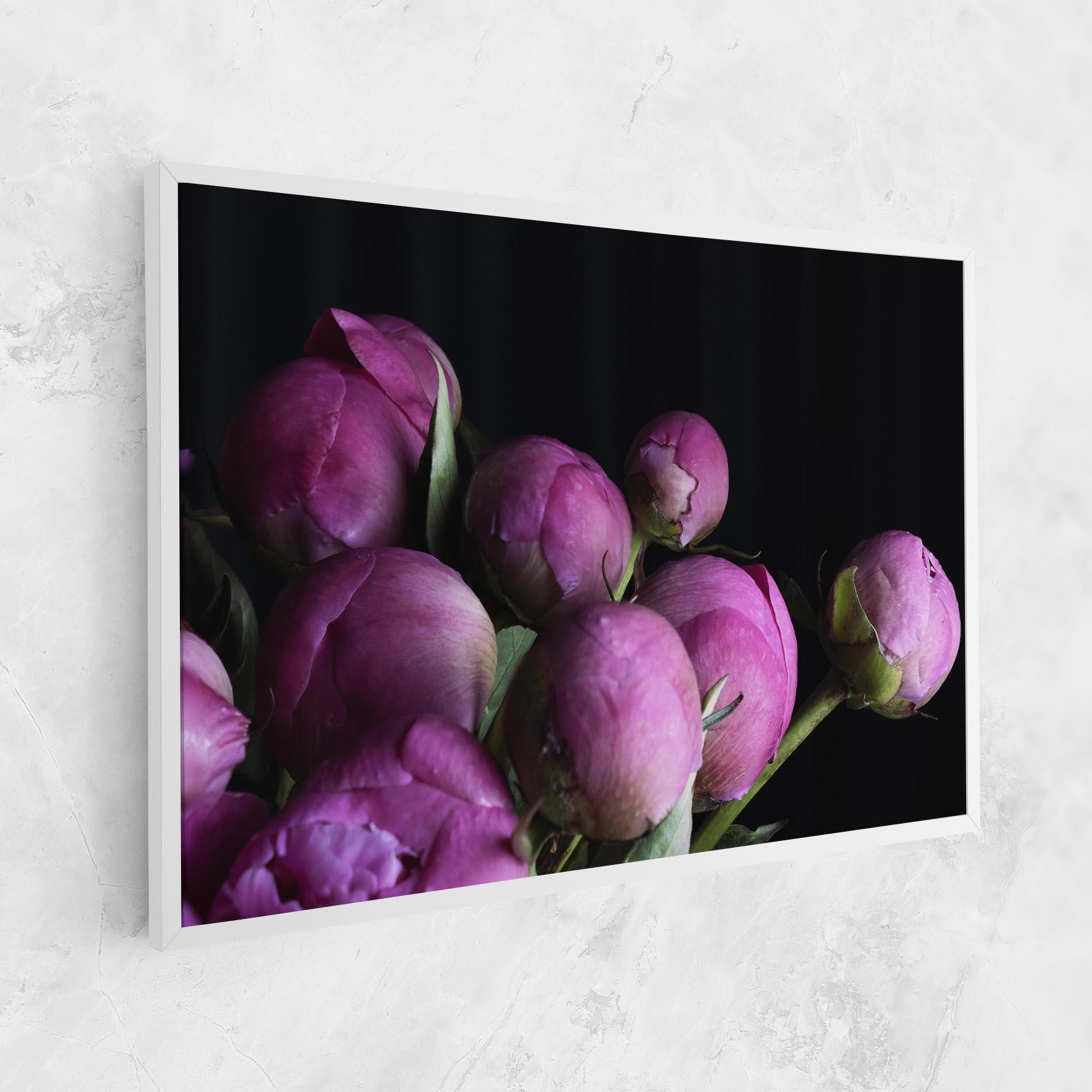 Tablou Canvas Peony Buds mockup 1