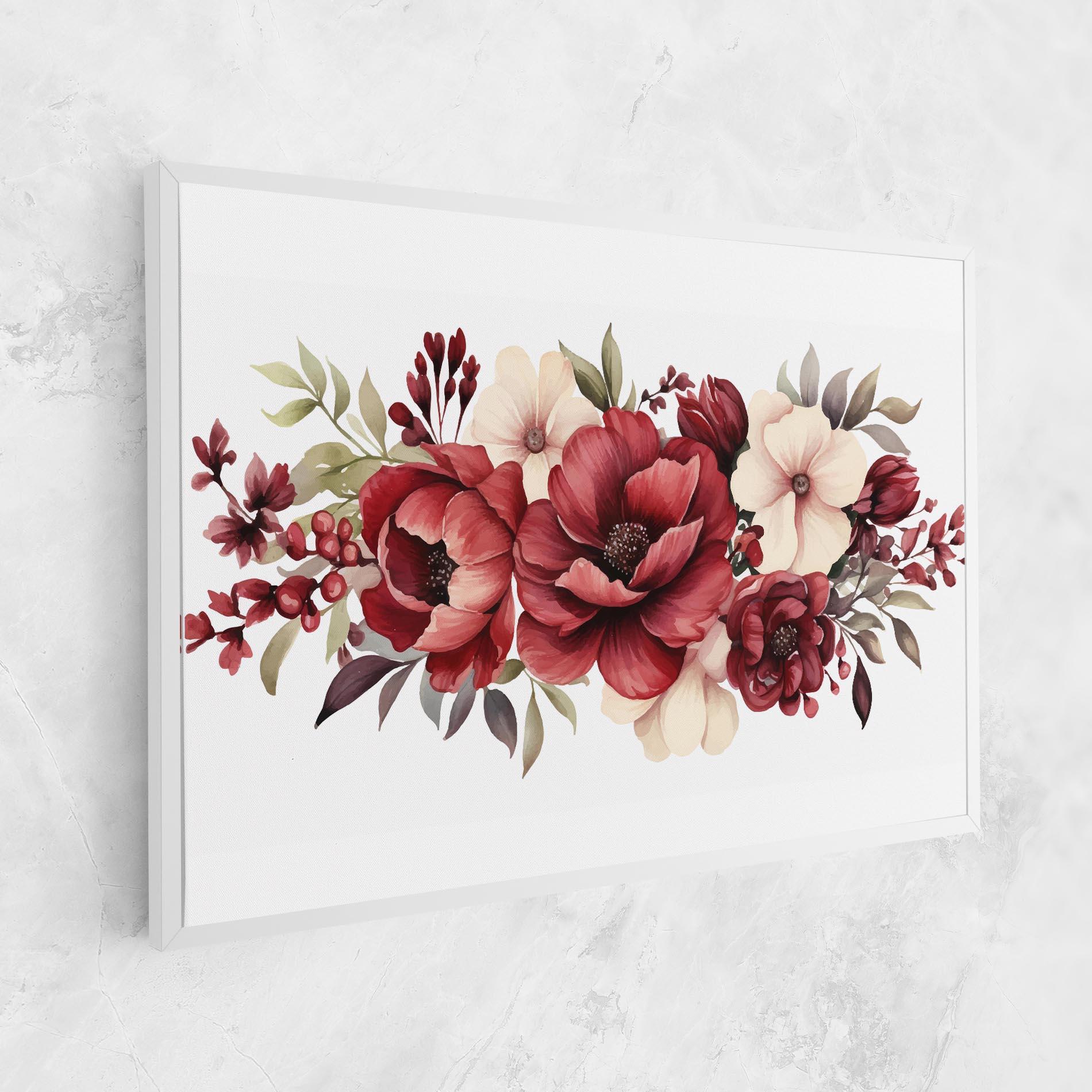 Tablou Canvas Red Peony mockup 1