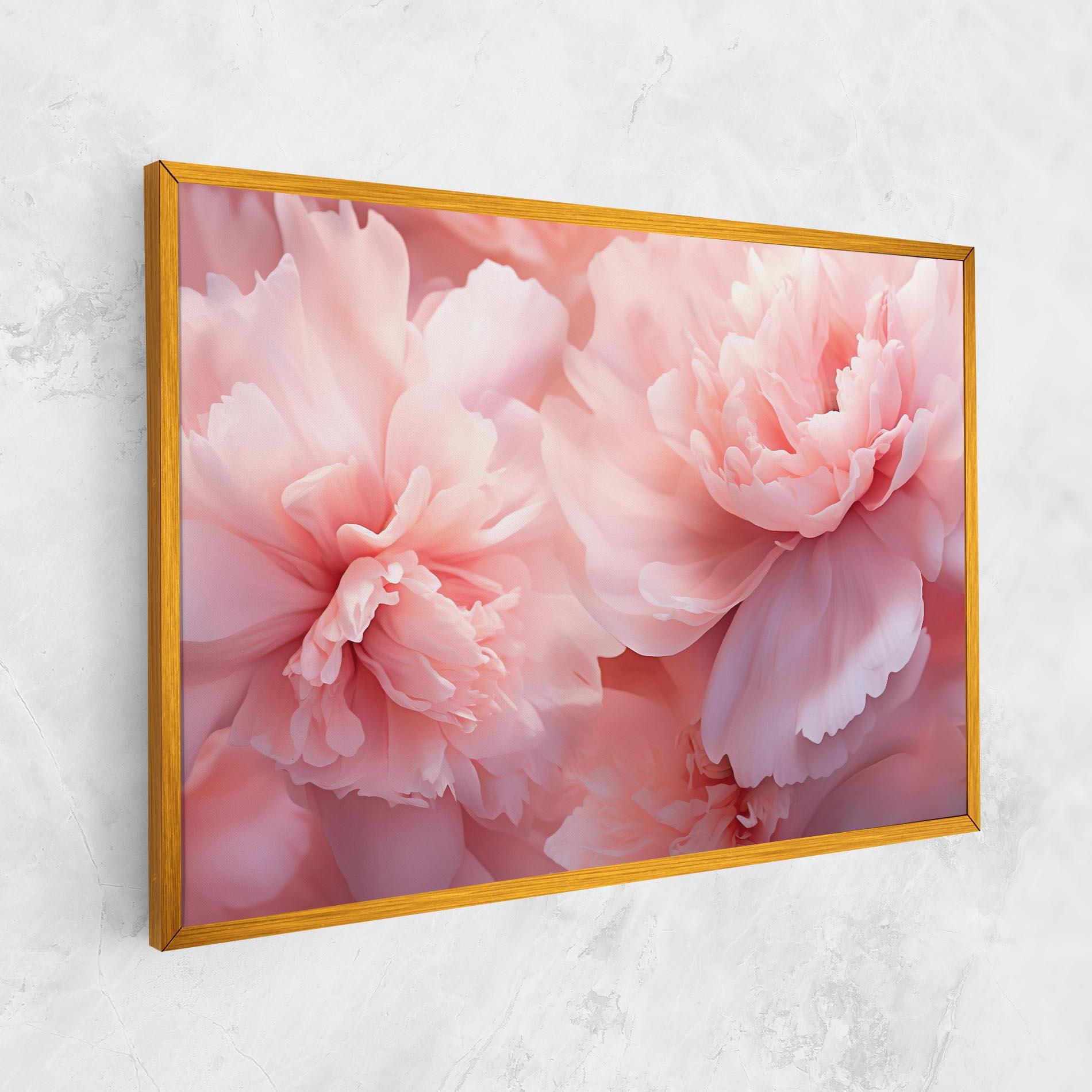 Tablou Canvas Close Up Dreamy Peony mockup 1
