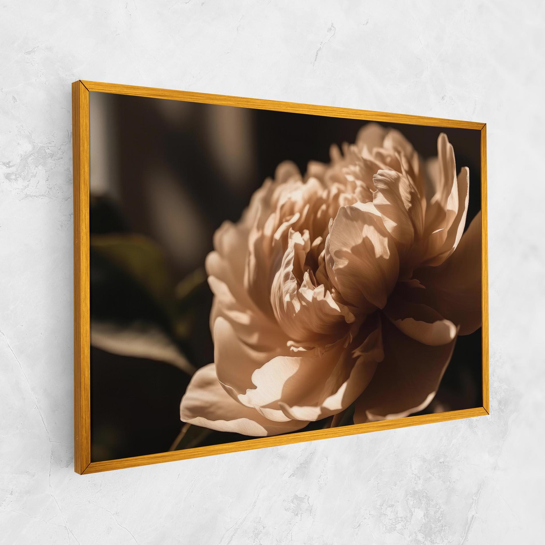 Tablou Canvas Cream Peony mockup 1