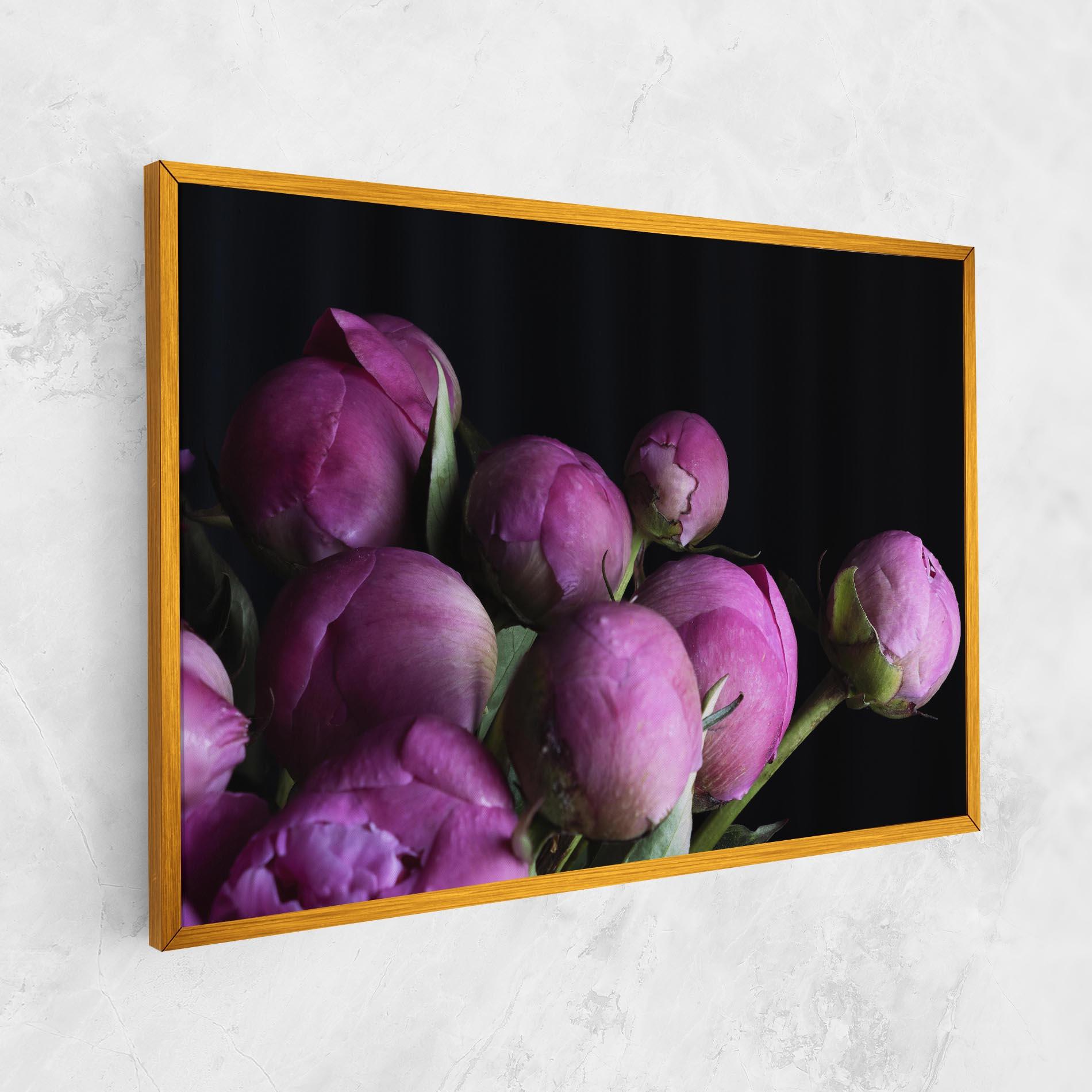 Tablou Canvas Peony Buds mockup 1
