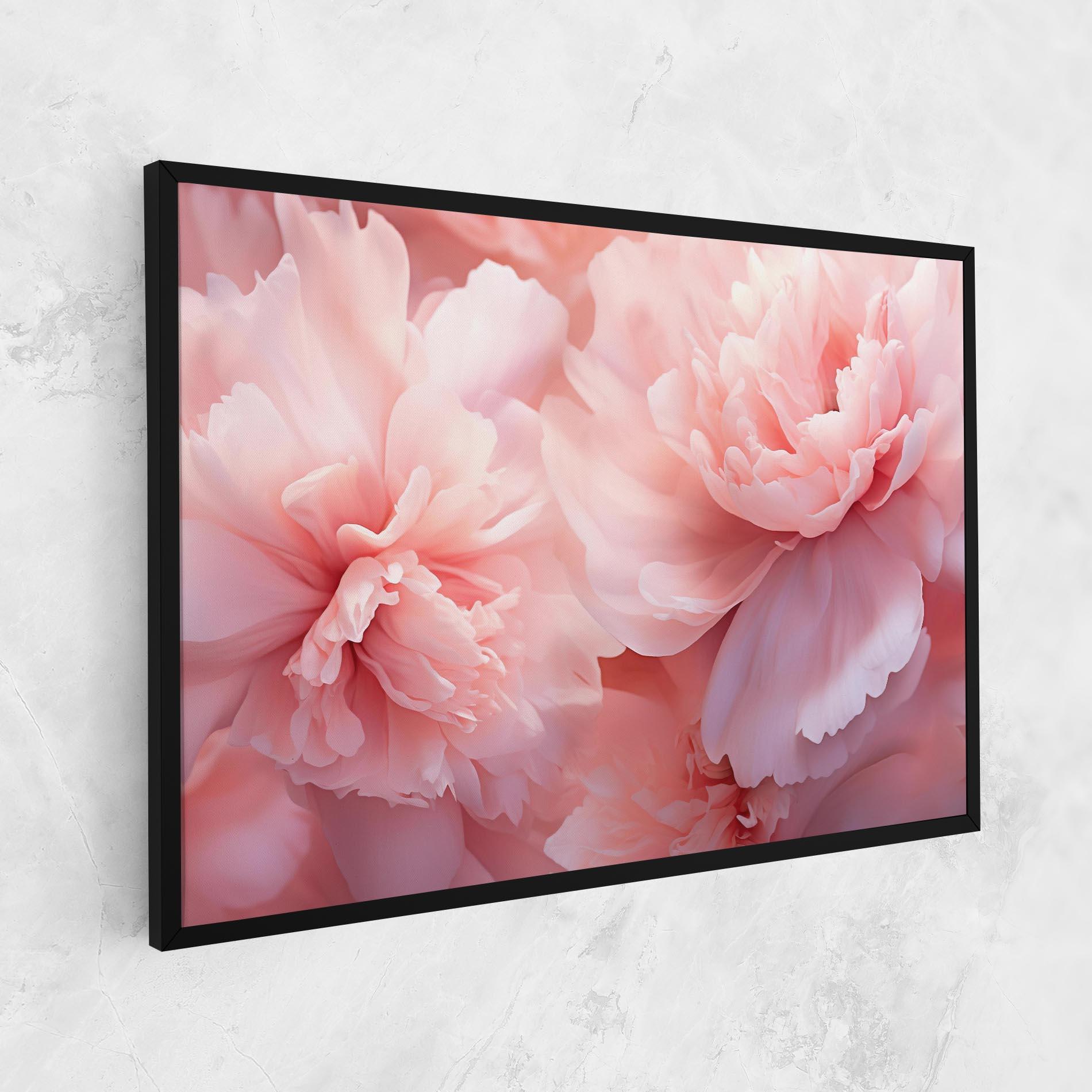 Tablou Canvas Close Up Dreamy Peony mockup 1