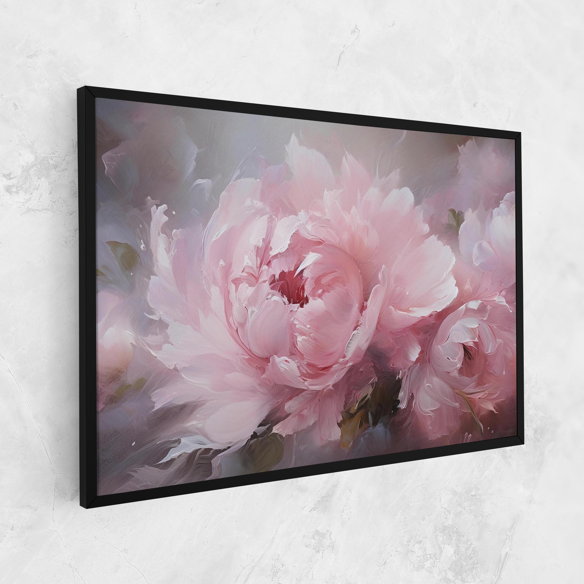 Tablou Canvas Dreamy Painting Peony mockup 1