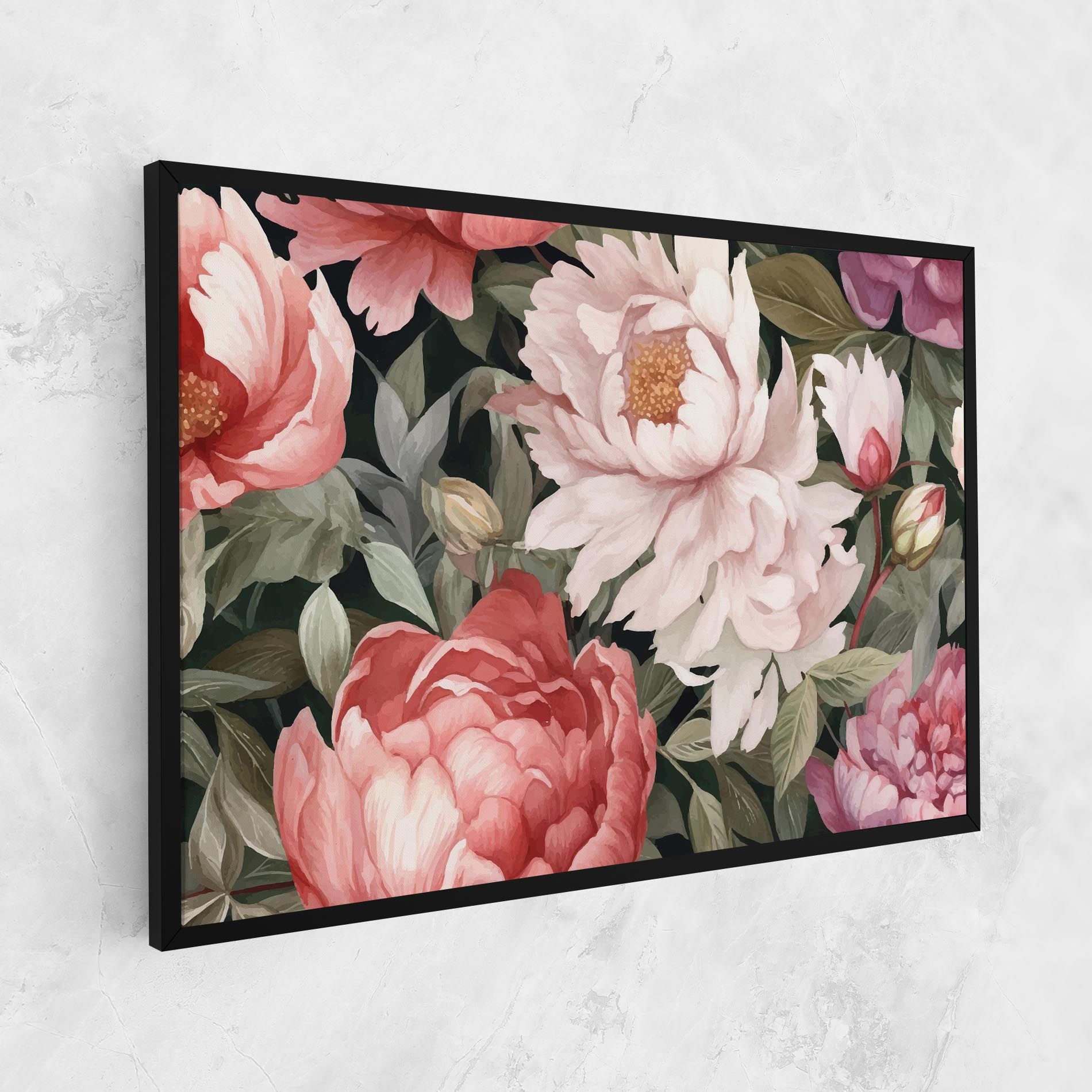 Light Peony Art mockup 1