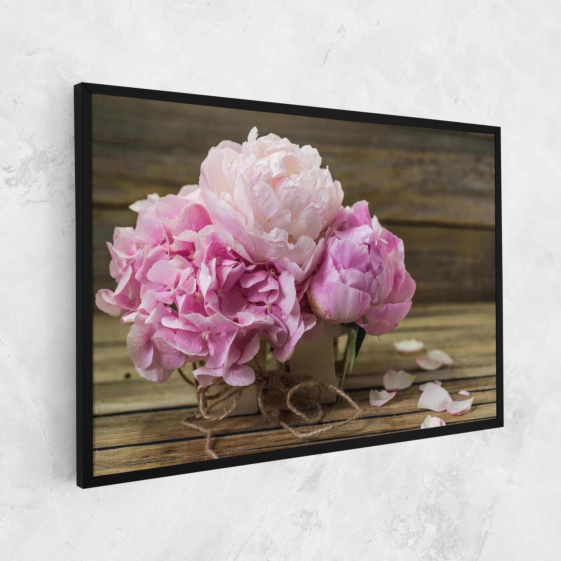 Peony On Table mockup 1