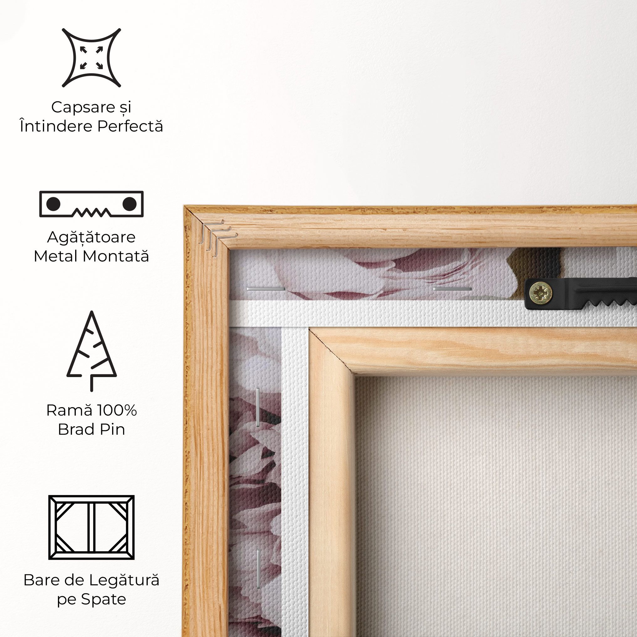 Grey Peony Bouquet mockup 5