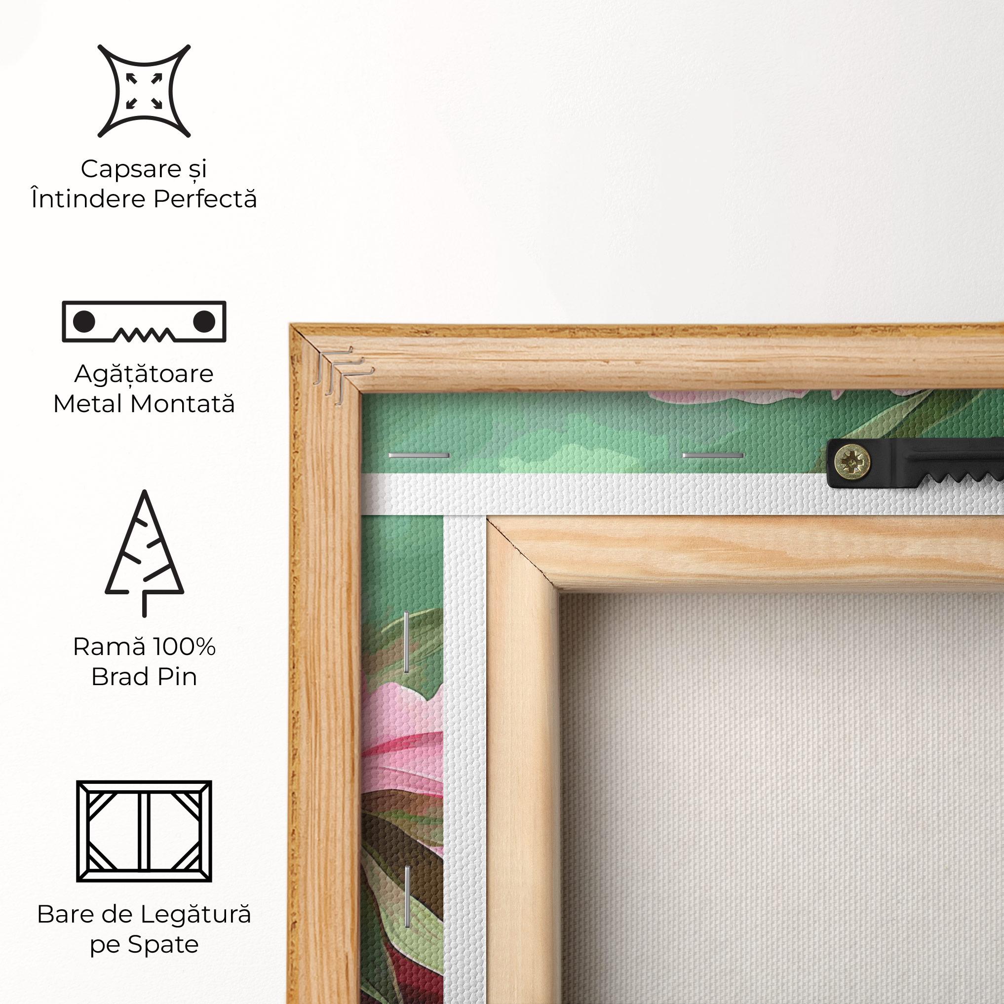 Tablou Canvas Peonies Art mockup 5