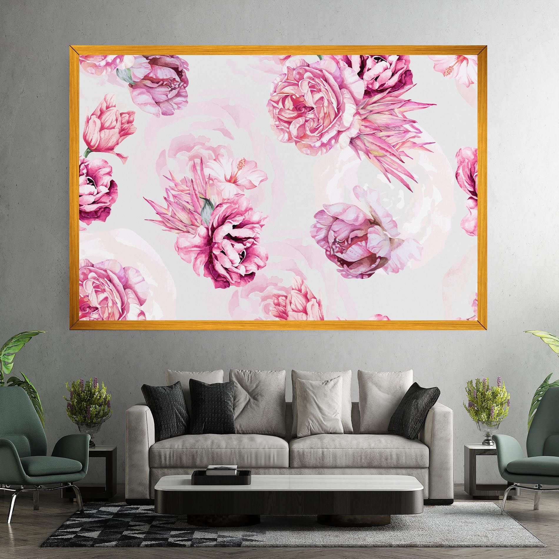 Blooming Peony mockup 7