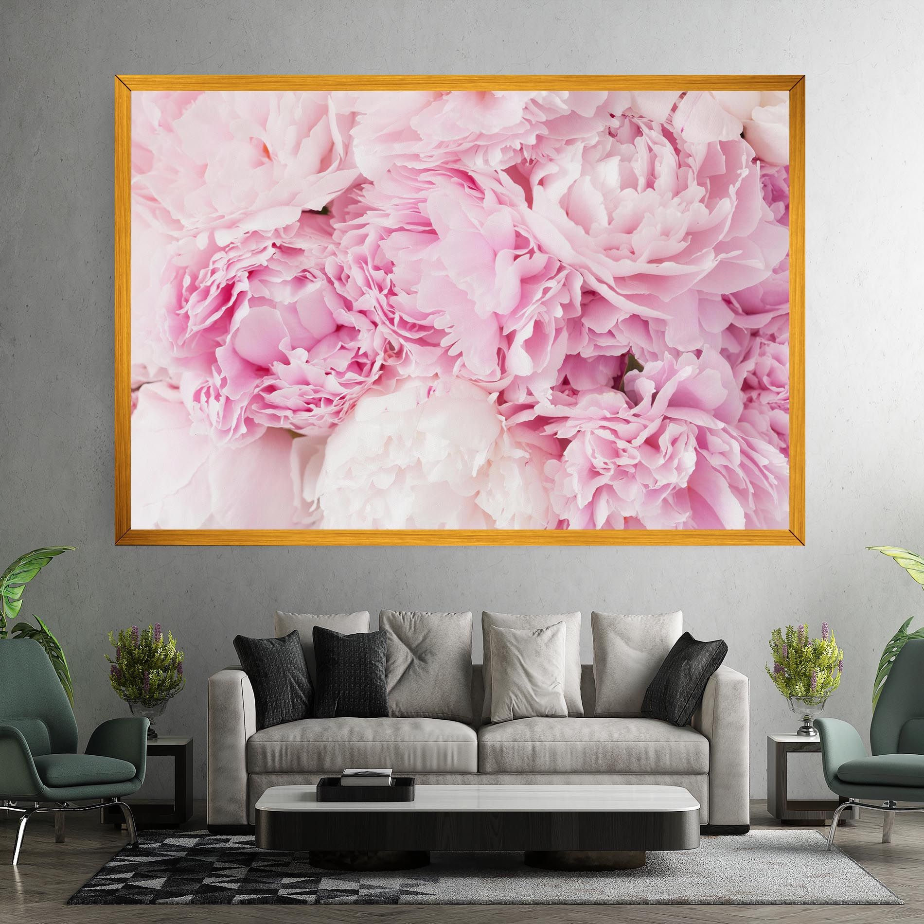 Dreamy Pink Pastel Peony mockup 7