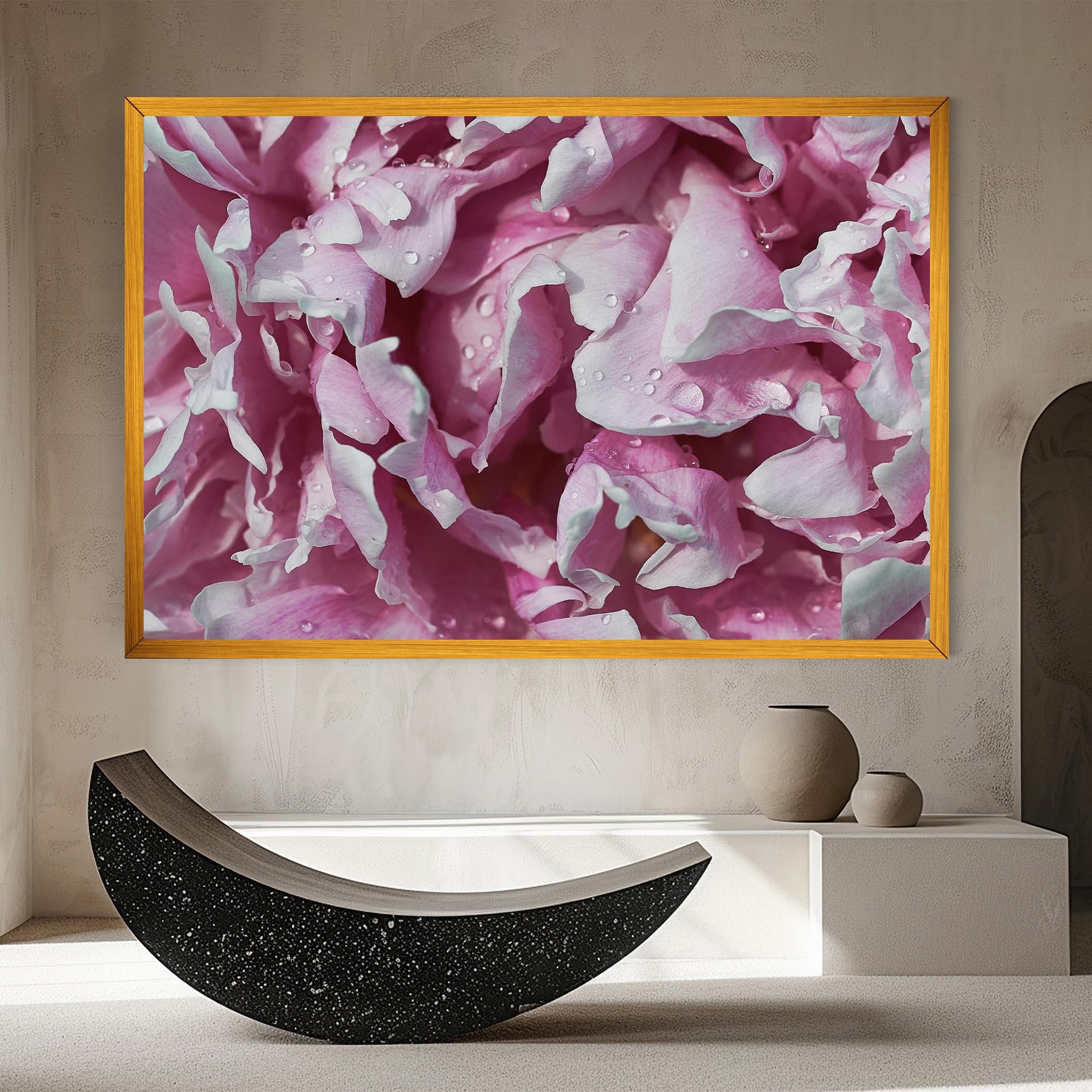 Tablou Canvas Peony Petals mockup 8