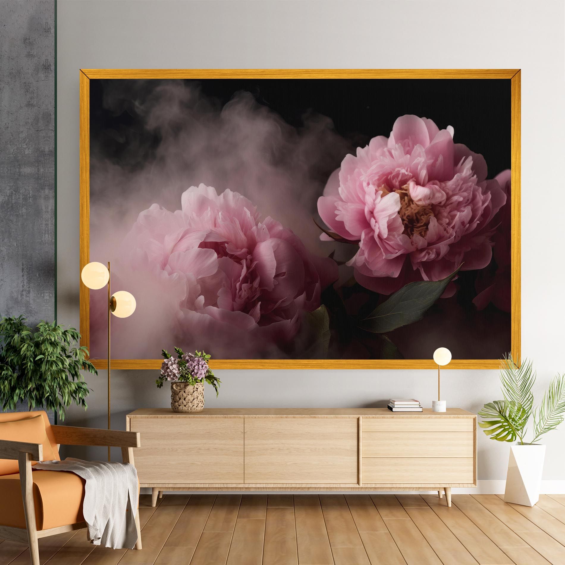 Peony In Smoke mockup 9