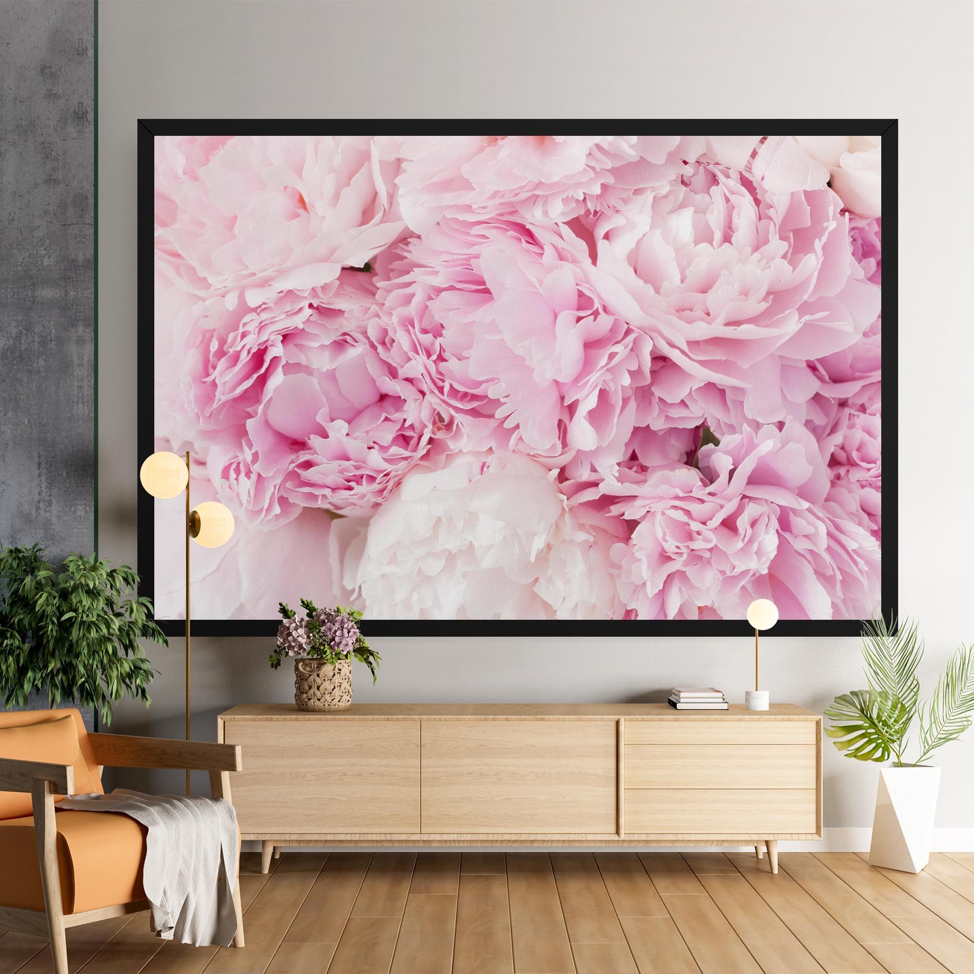 Dreamy Pink Pastel Peony mockup 9