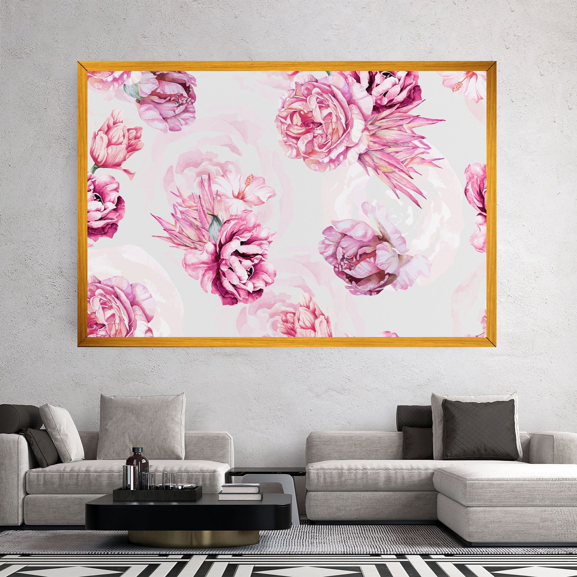 Blooming Peony mockup 2