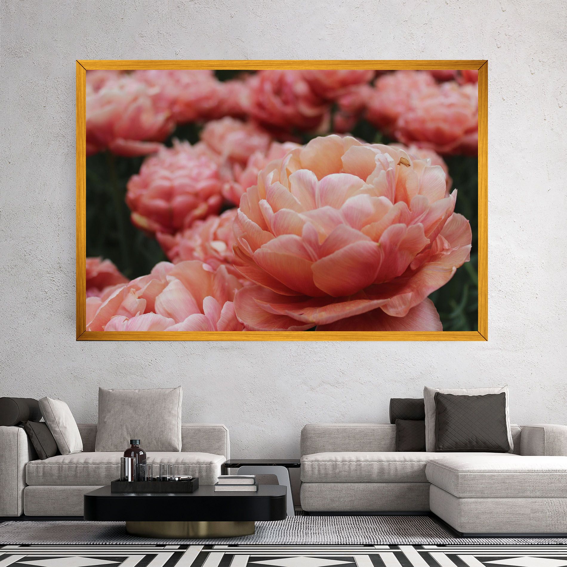 Light Orange Peony mockup 2