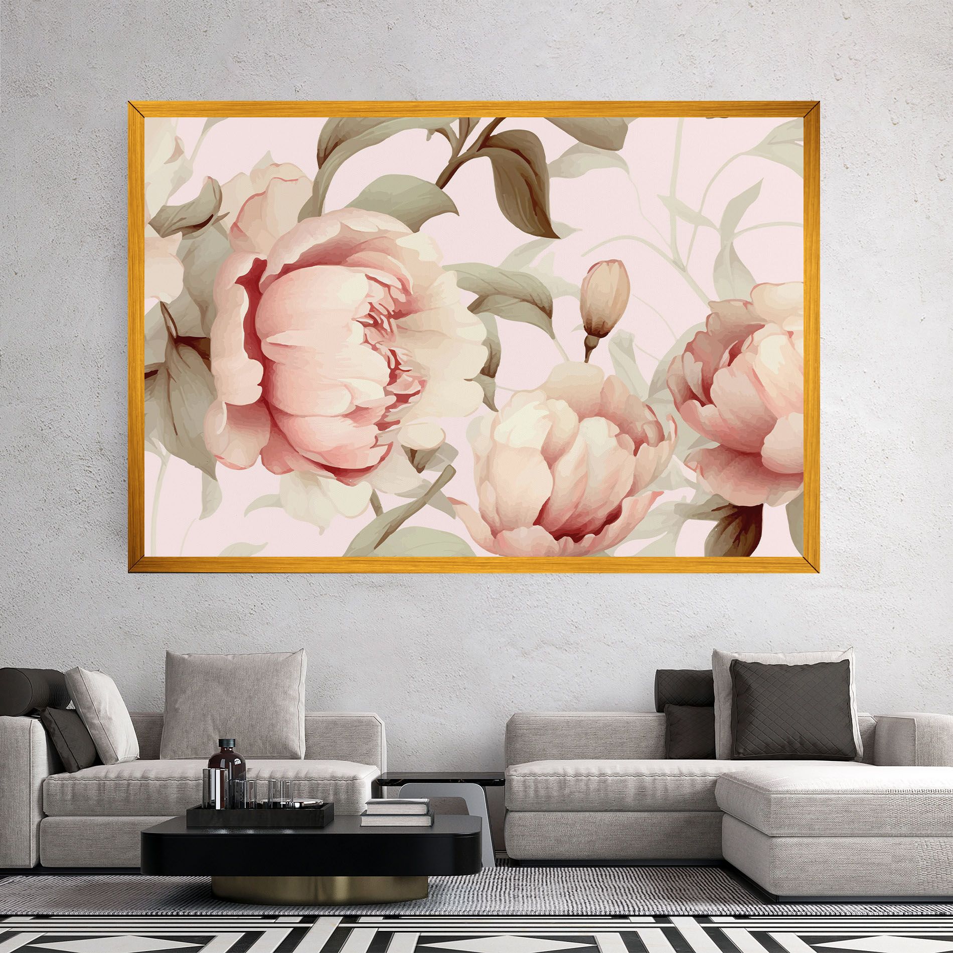 Pink Pretty Peony mockup 2