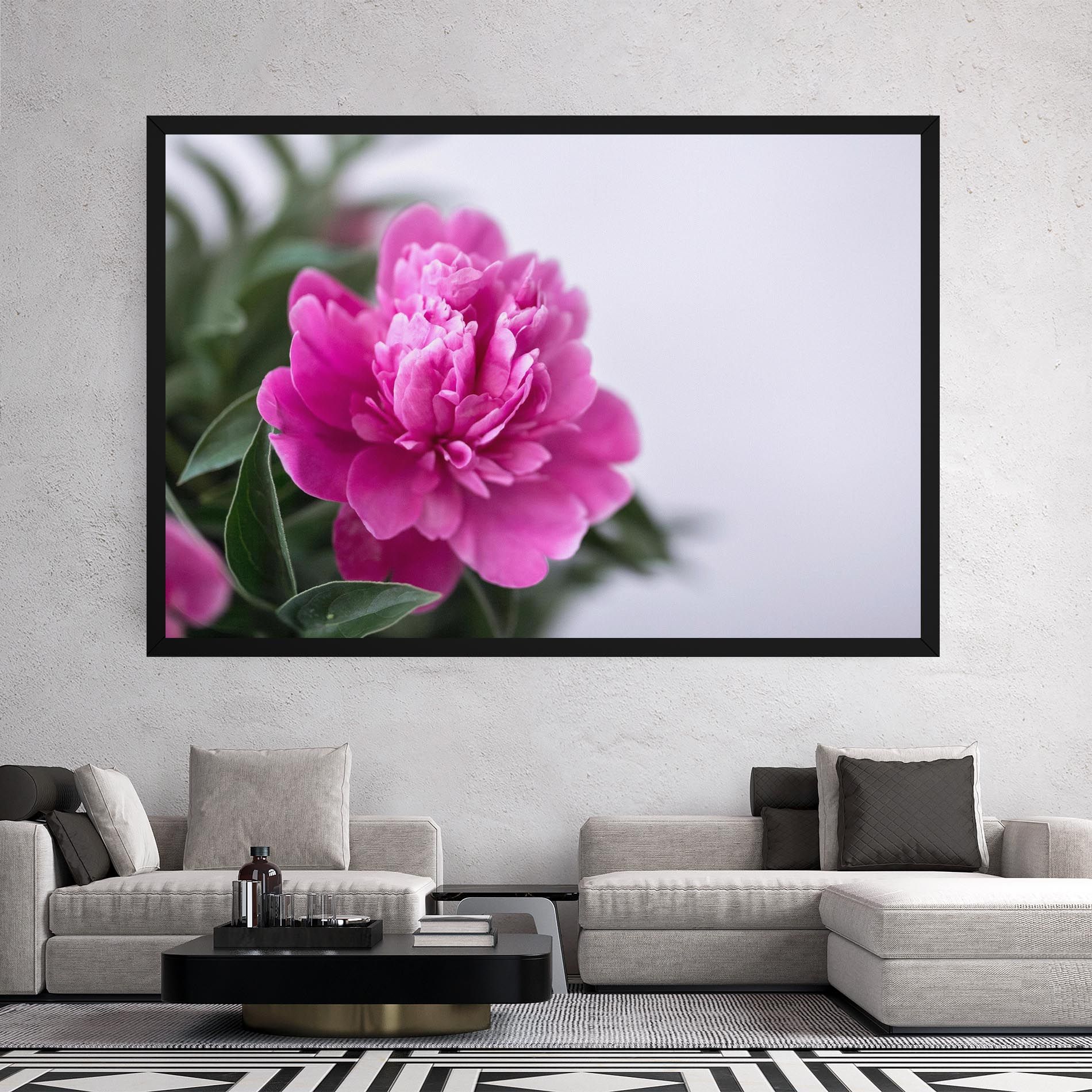 Dark Pink Peony mockup 2