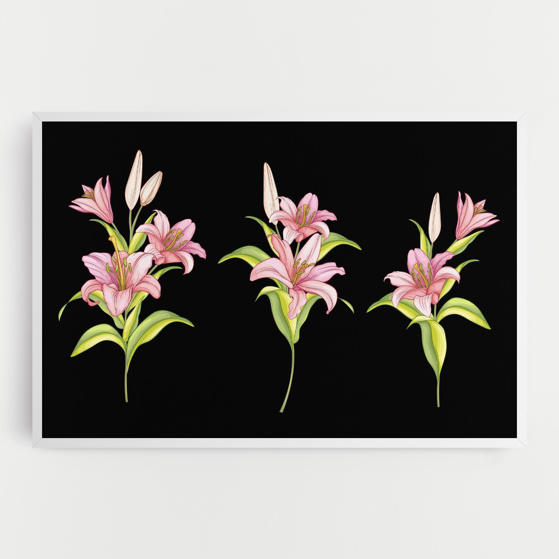 Tablou Canvas Lily Set mockup 0