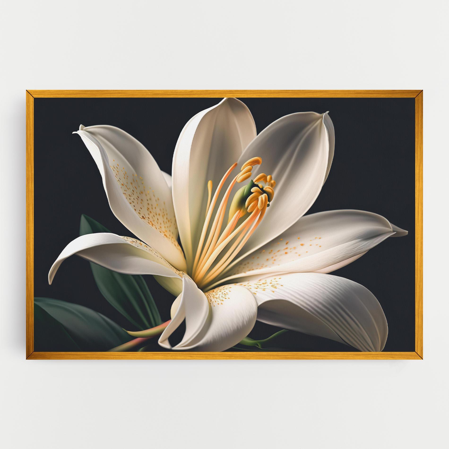 Tablou Canvas Big Lily View mockup 0