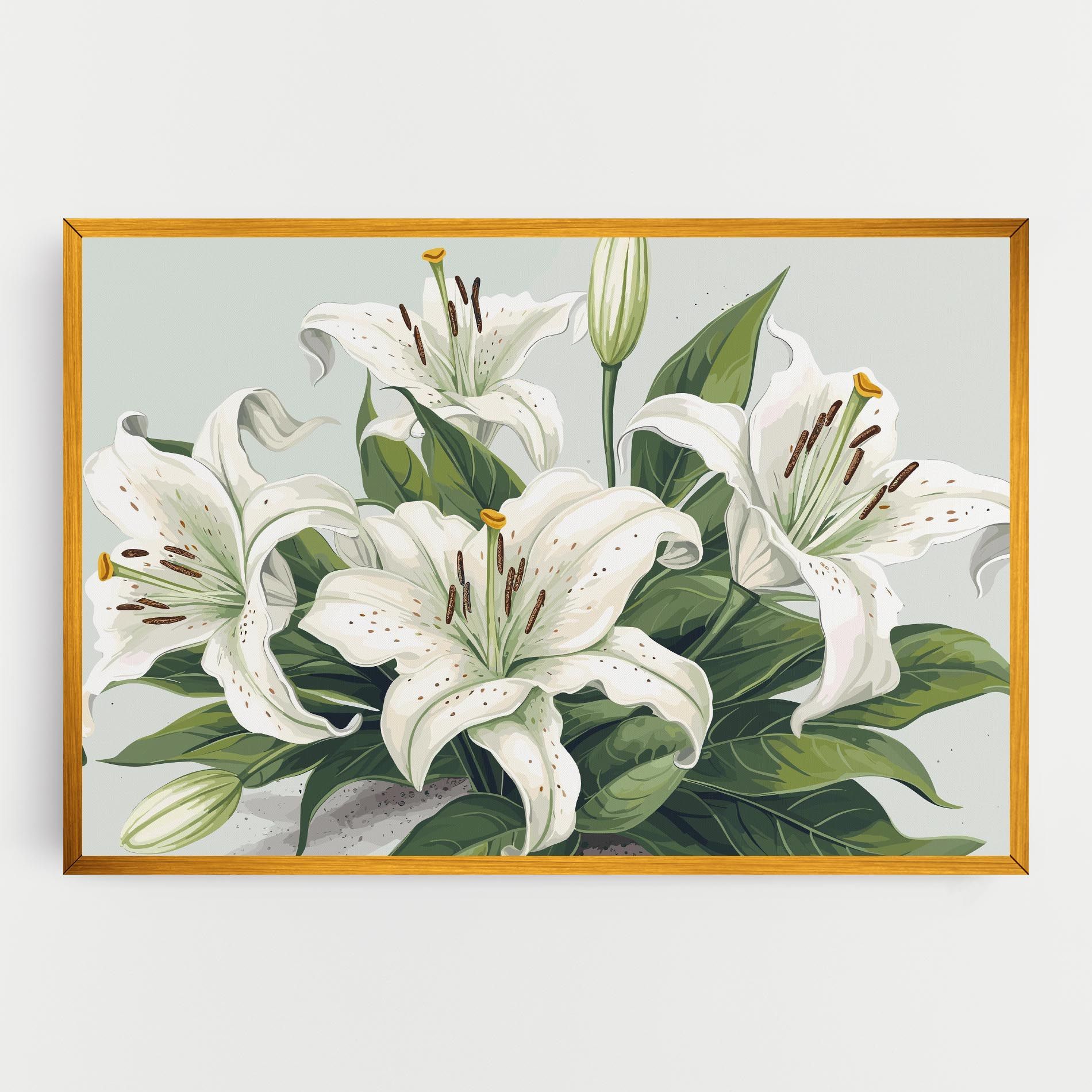 Light Lily Art mockup 0