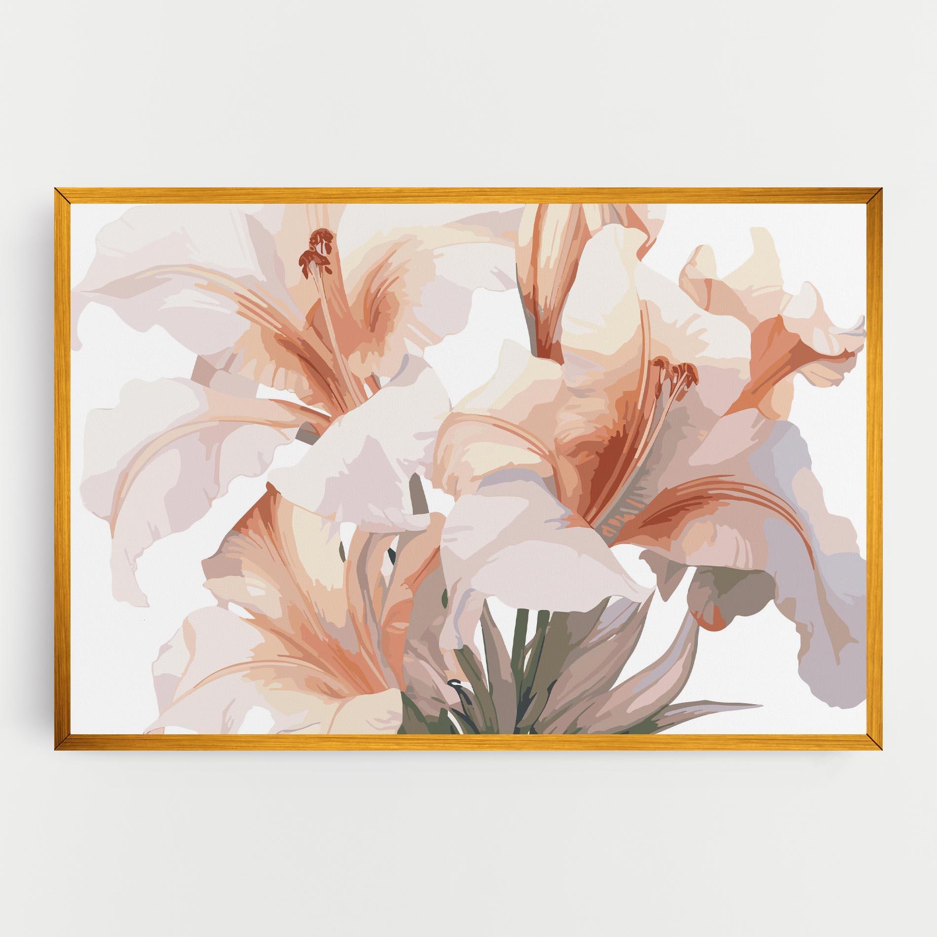 Tablou Canvas Light Pink Lily mockup 0