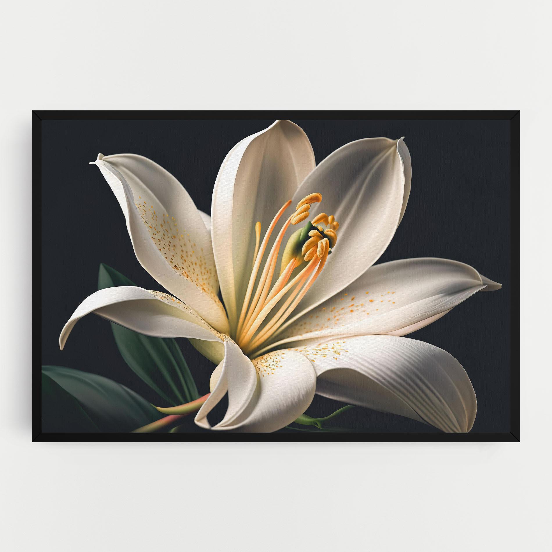 Tablou Canvas Big Lily View mockup 0