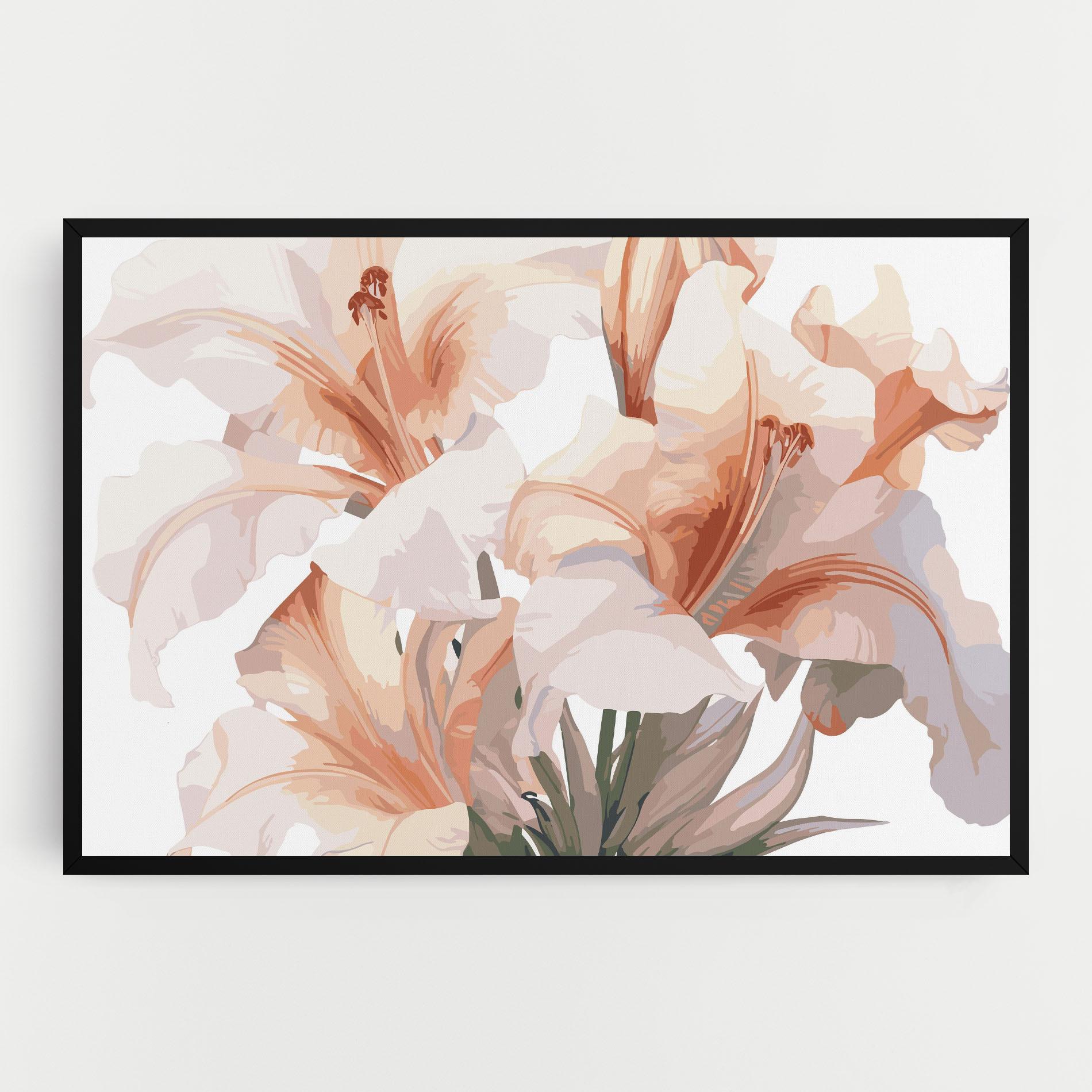 Tablou Canvas Light Pink Lily mockup 0