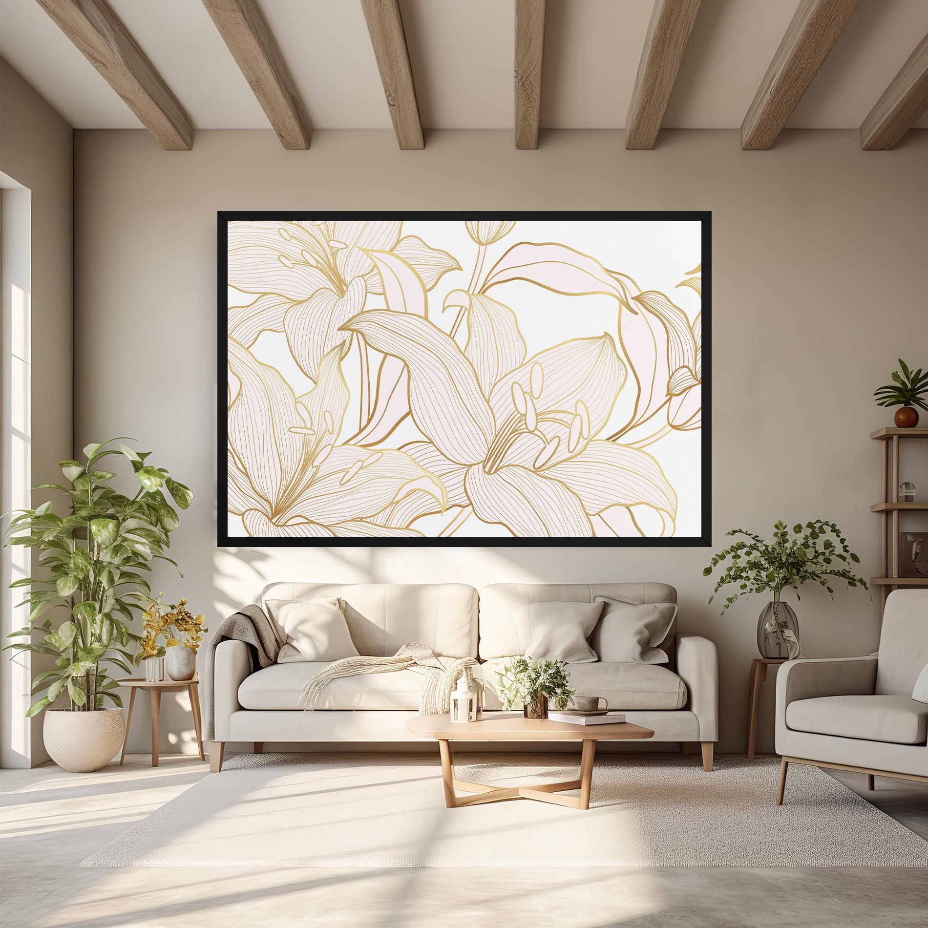 Gold Lily mockup 6