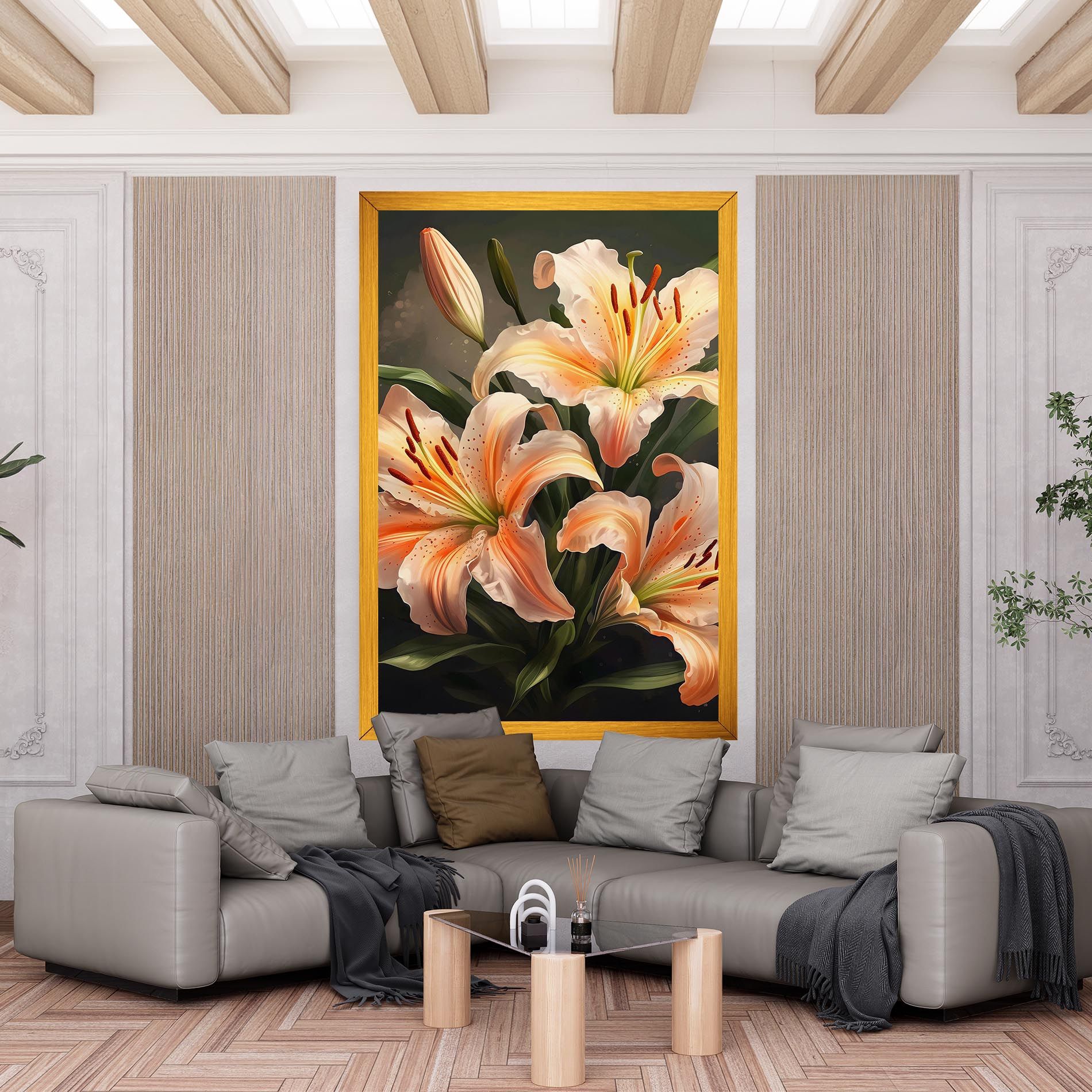 Light Orange Lily mockup 6