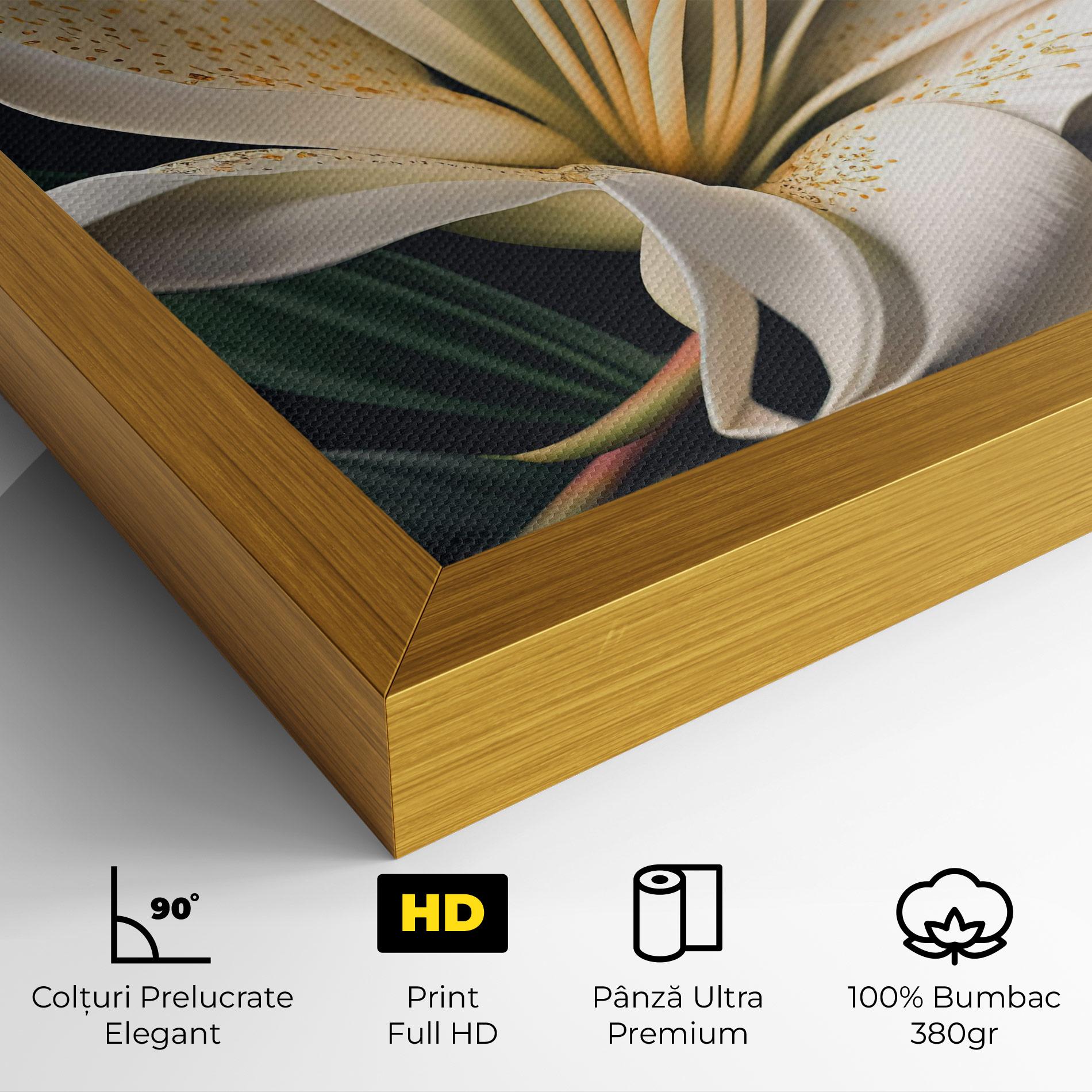 Tablou Canvas Big Lily View mockup 4
