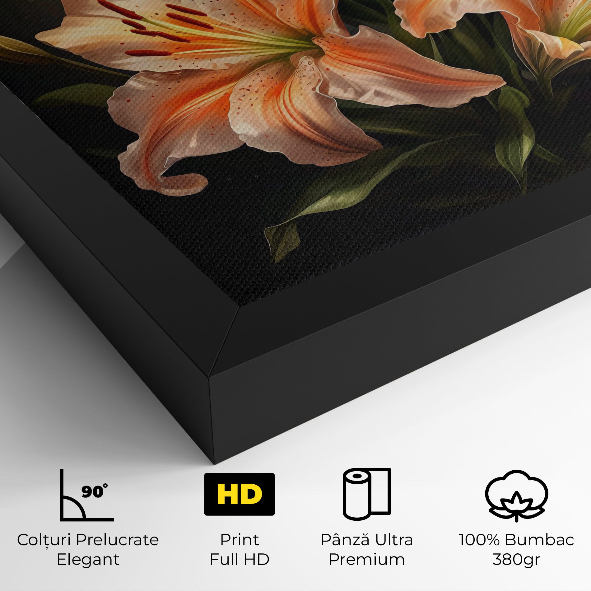 Light Orange Lily mockup 4