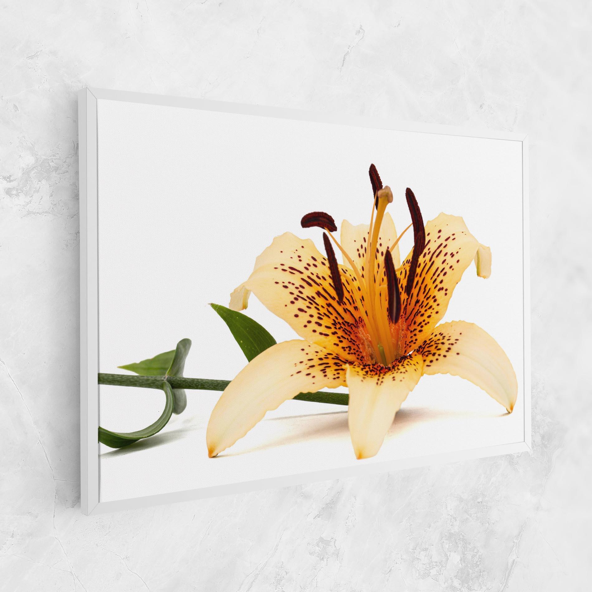 Tablou Canvas Big Yellow Lily mockup 1