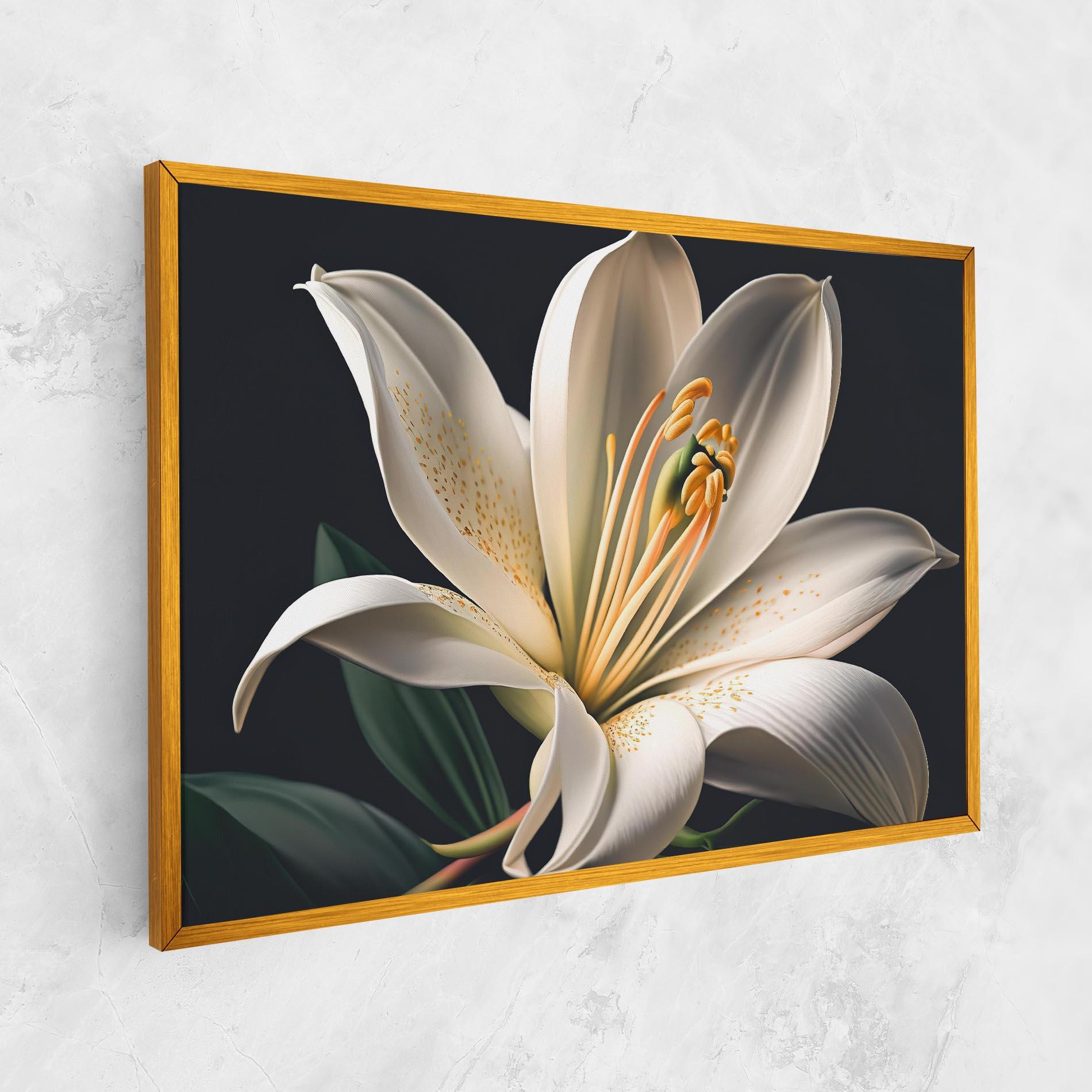 Tablou Canvas Big Lily View mockup 1