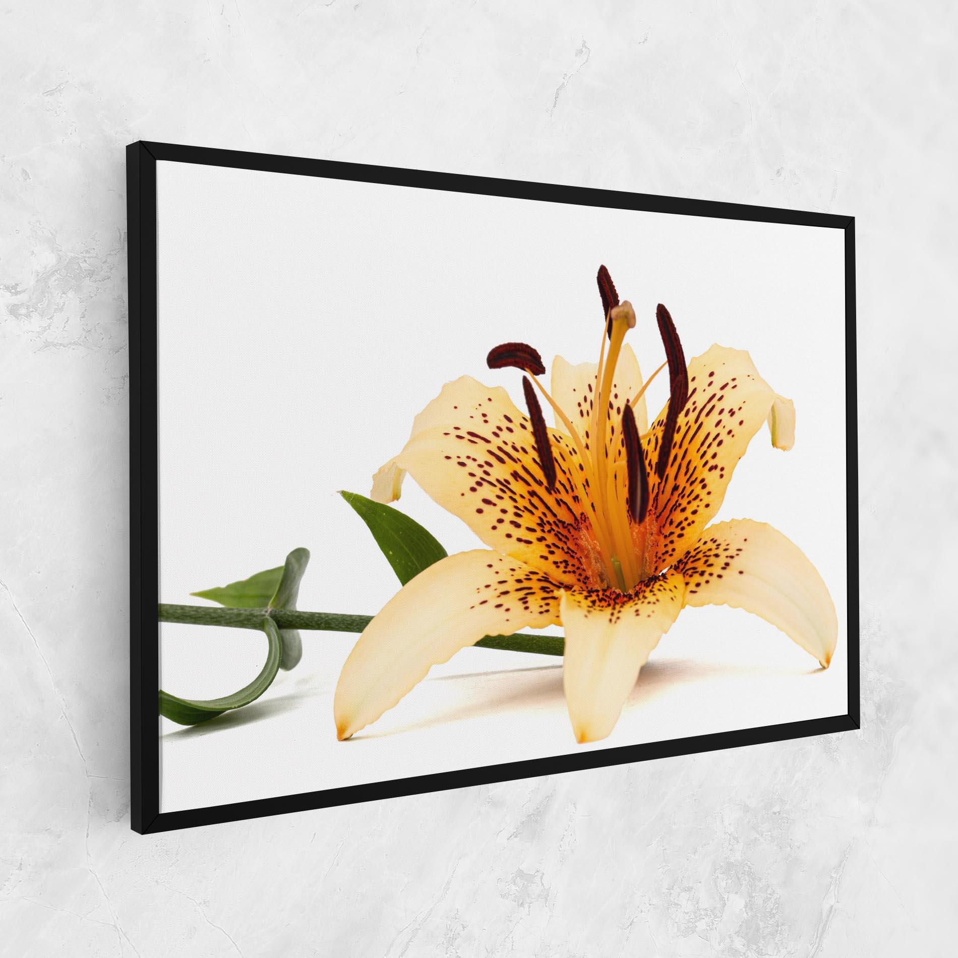 Tablou Canvas Big Yellow Lily mockup 1