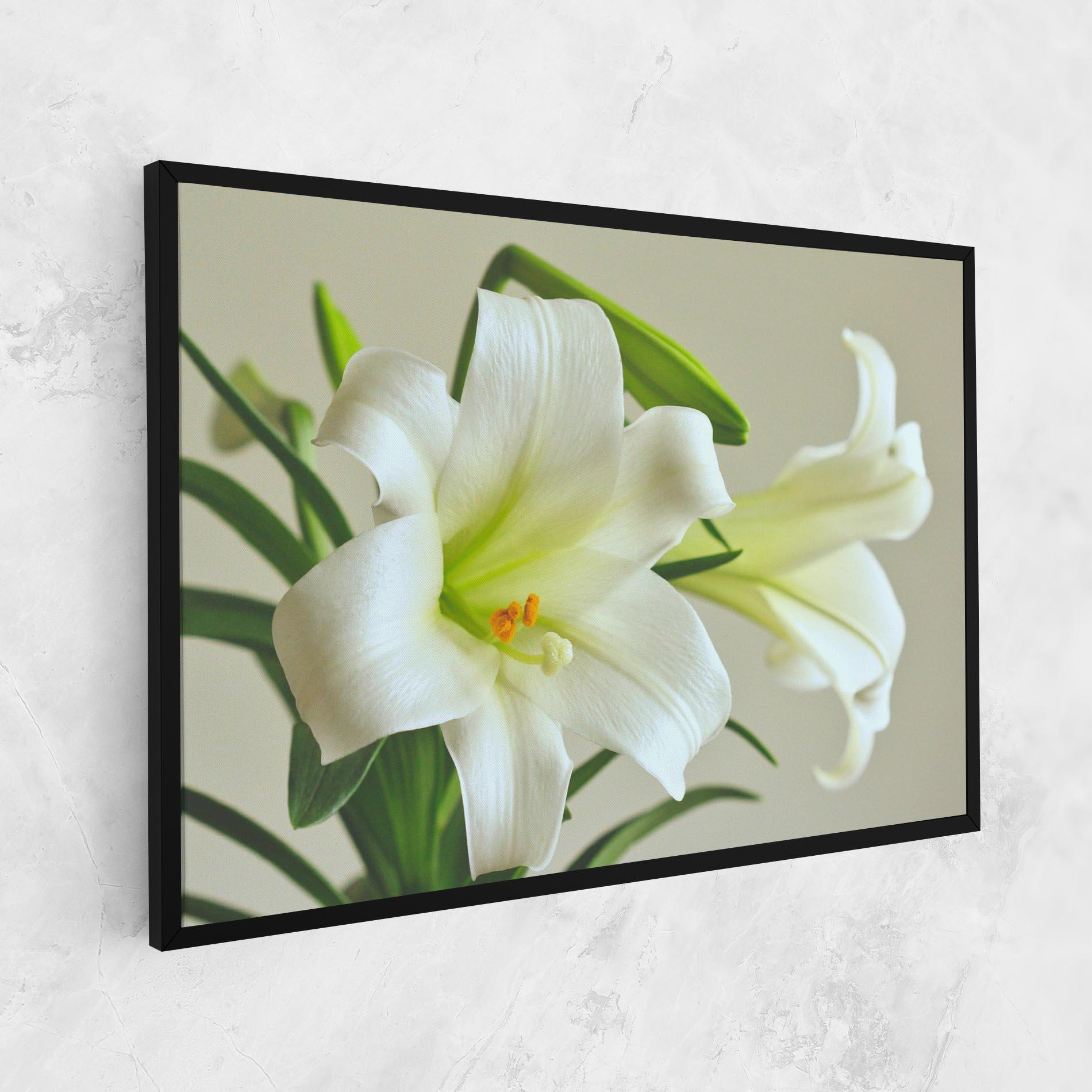 Tablou Canvas Green Lily mockup 1