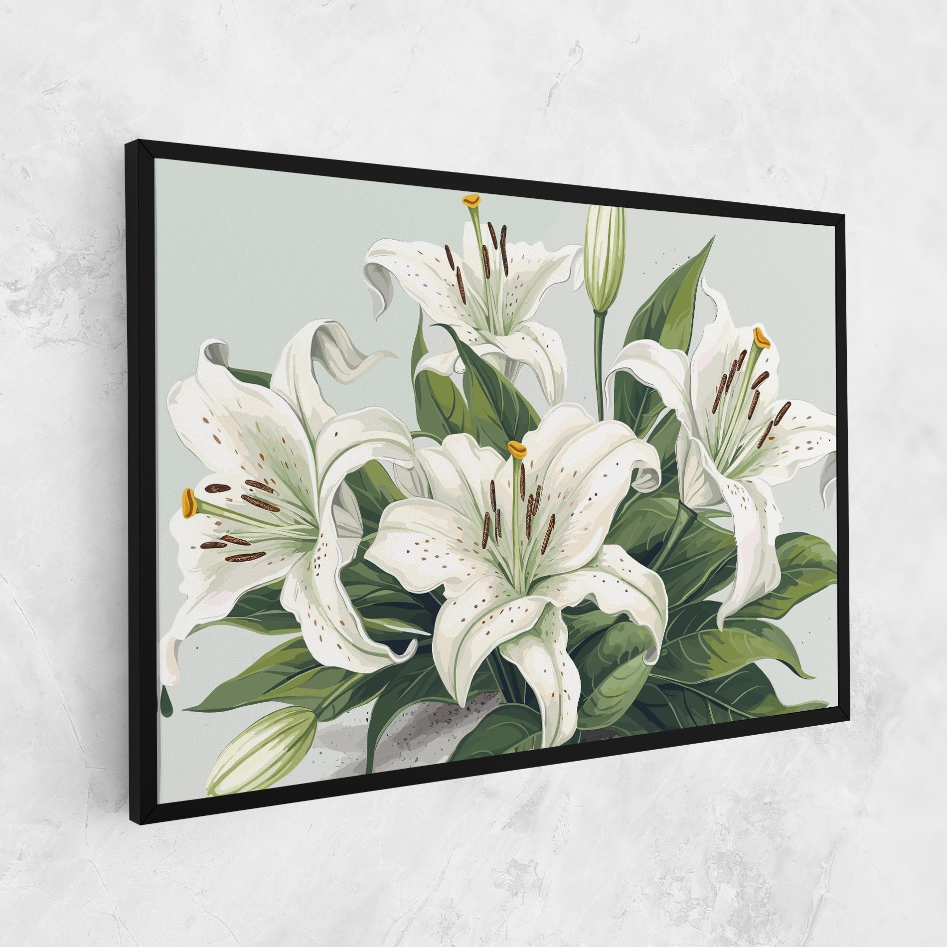 Light Lily Art mockup 1
